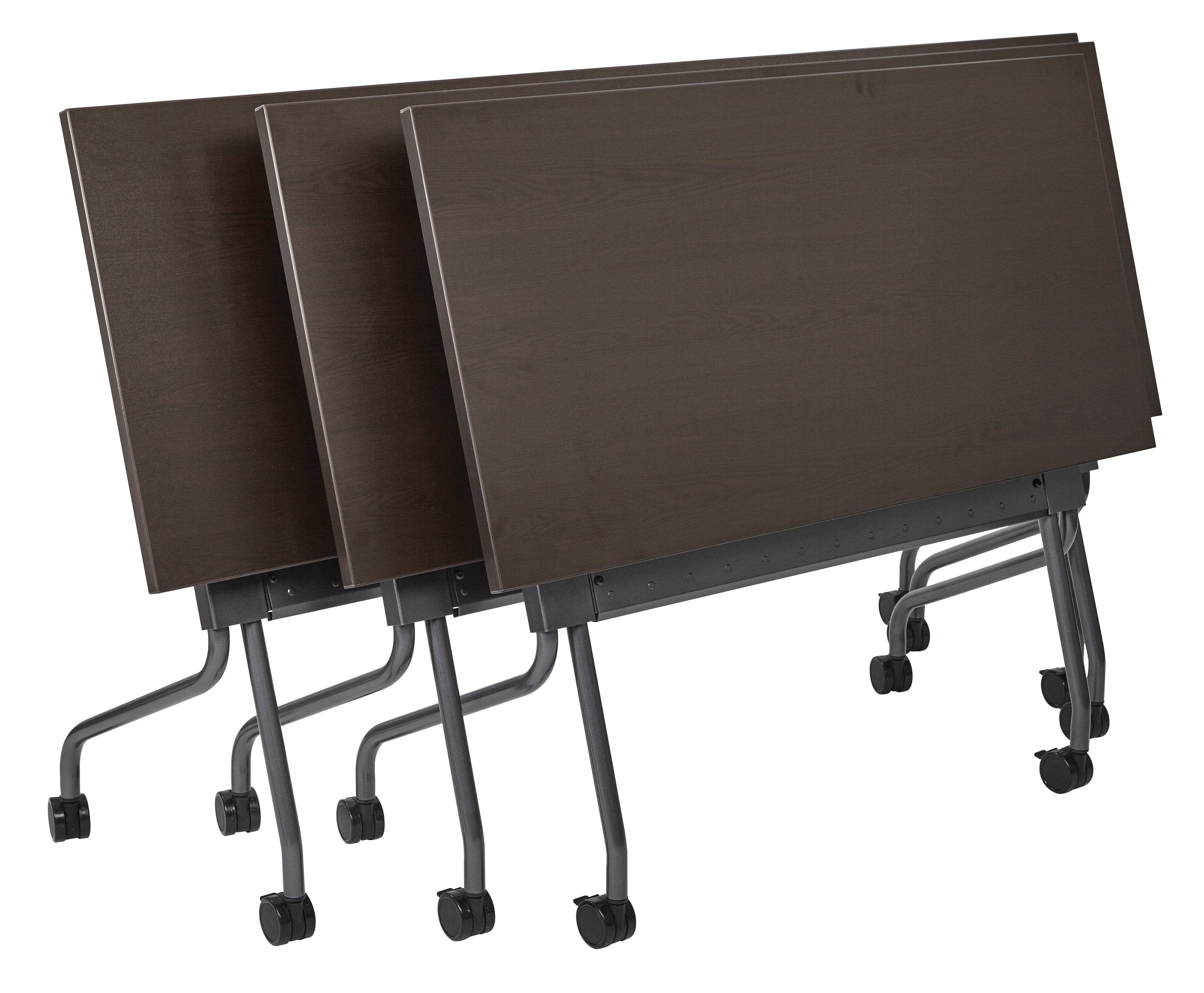 4' Titanium Frame With Espresso Top - Espresso