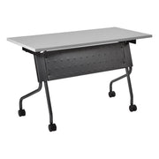 4' Titanium Frame With Grey Top - Grey
