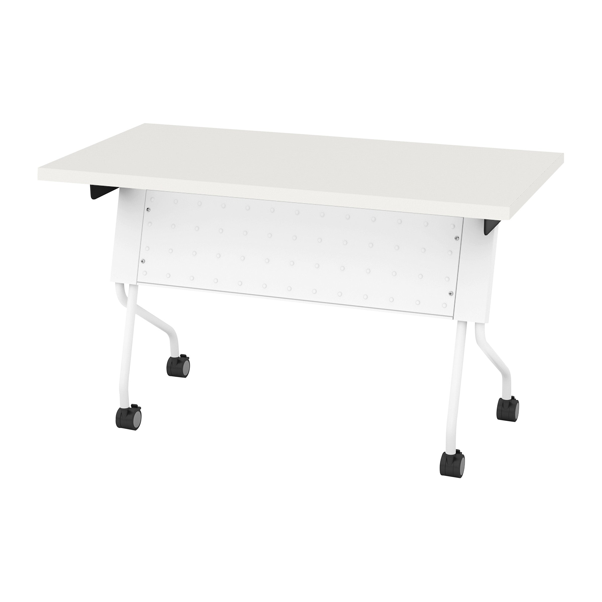 4' White Frame with White Top - White