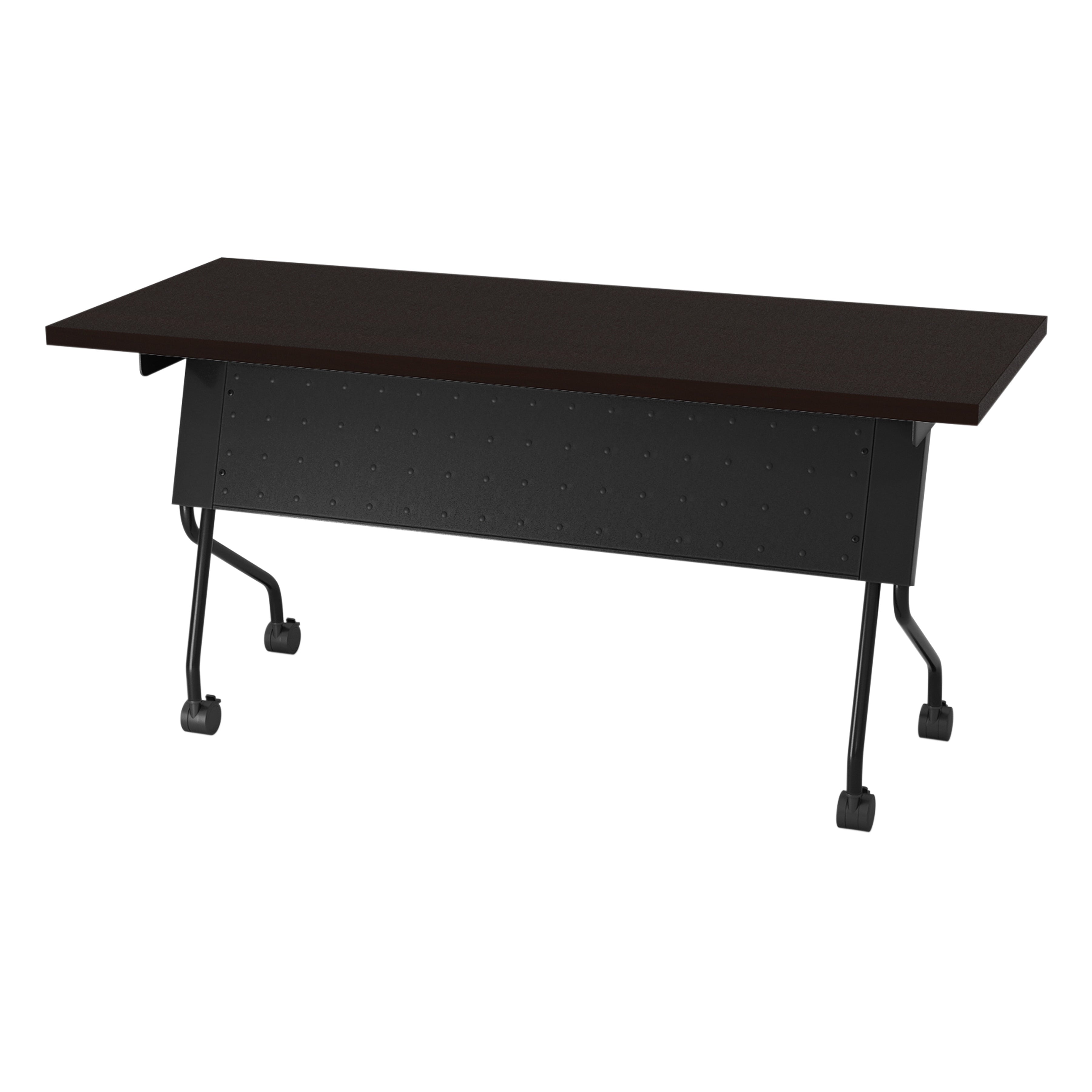 5' Black Frame With Espresso Top - Espresso