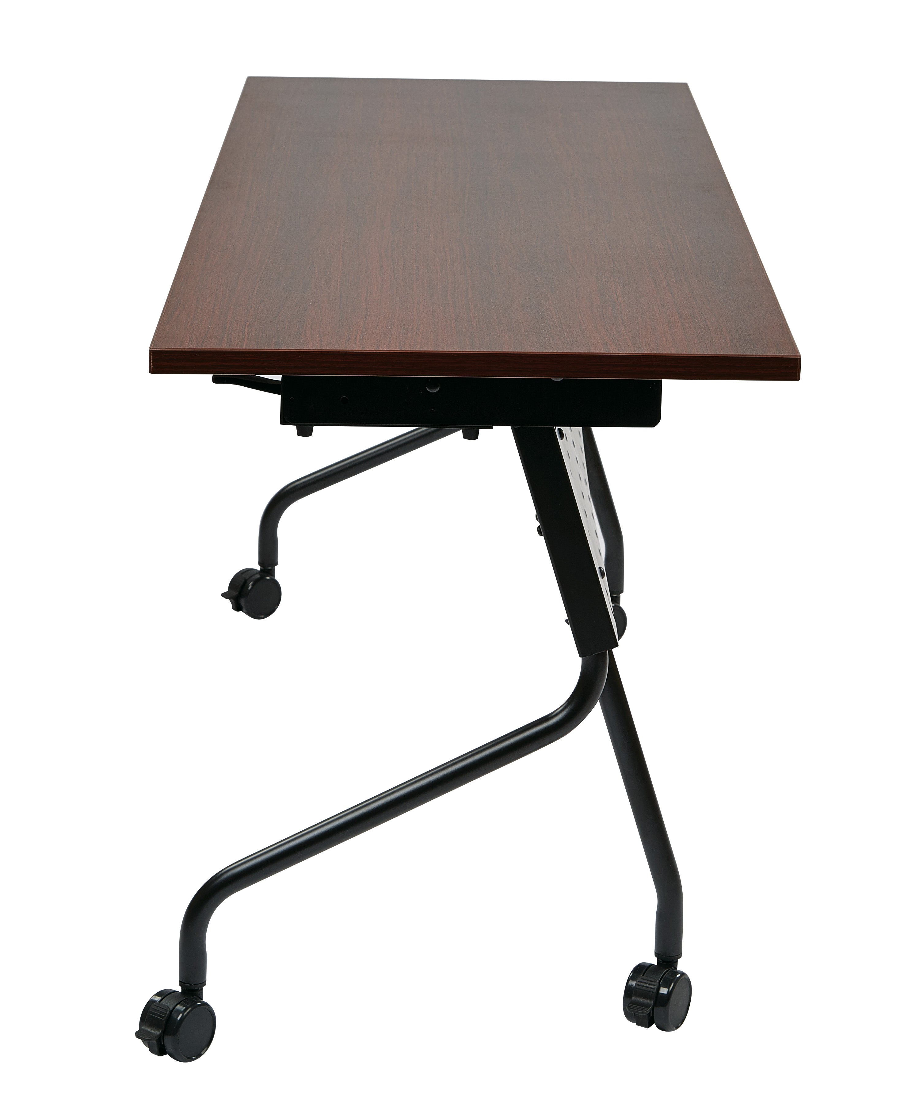 5' Black Frame With Mahogany Top - Mahogany