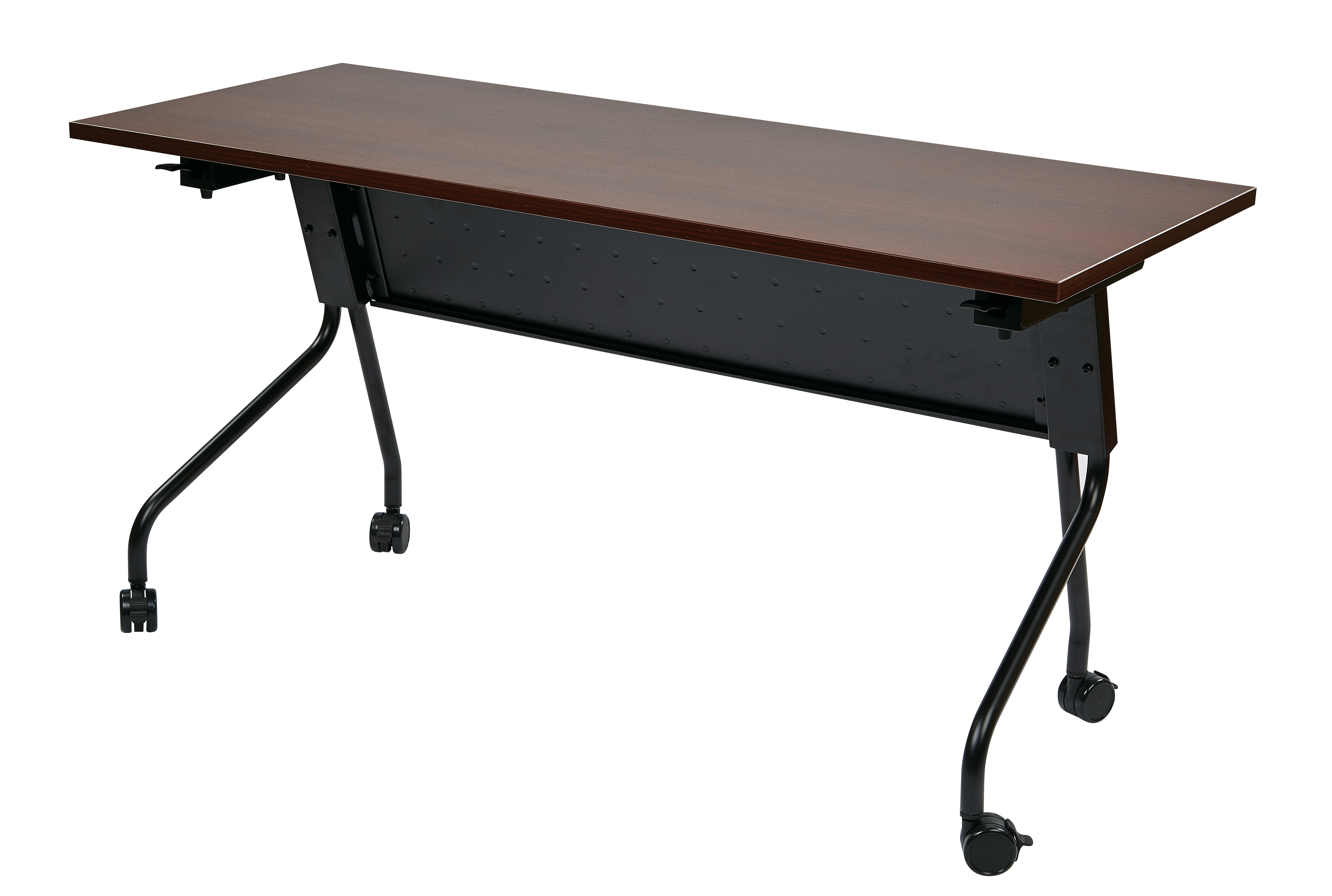 5' Black Frame With Mahogany Top - Mahogany