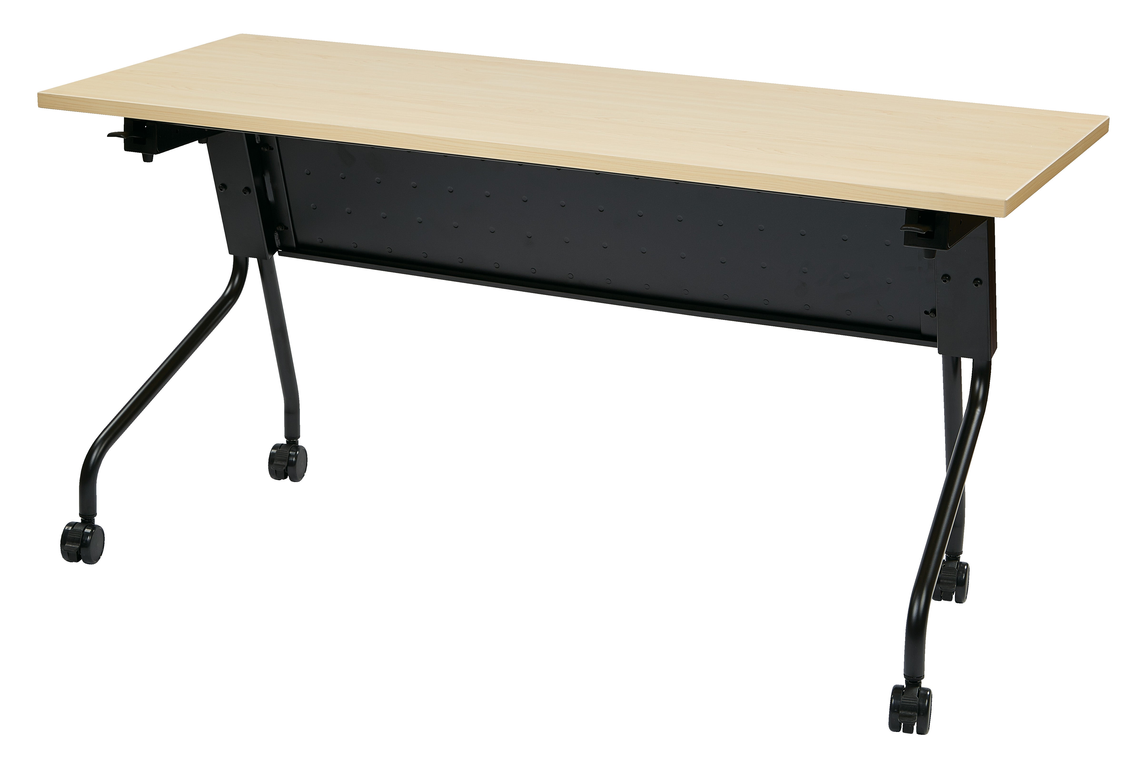 5' Black Frame With Maple Top - Maple