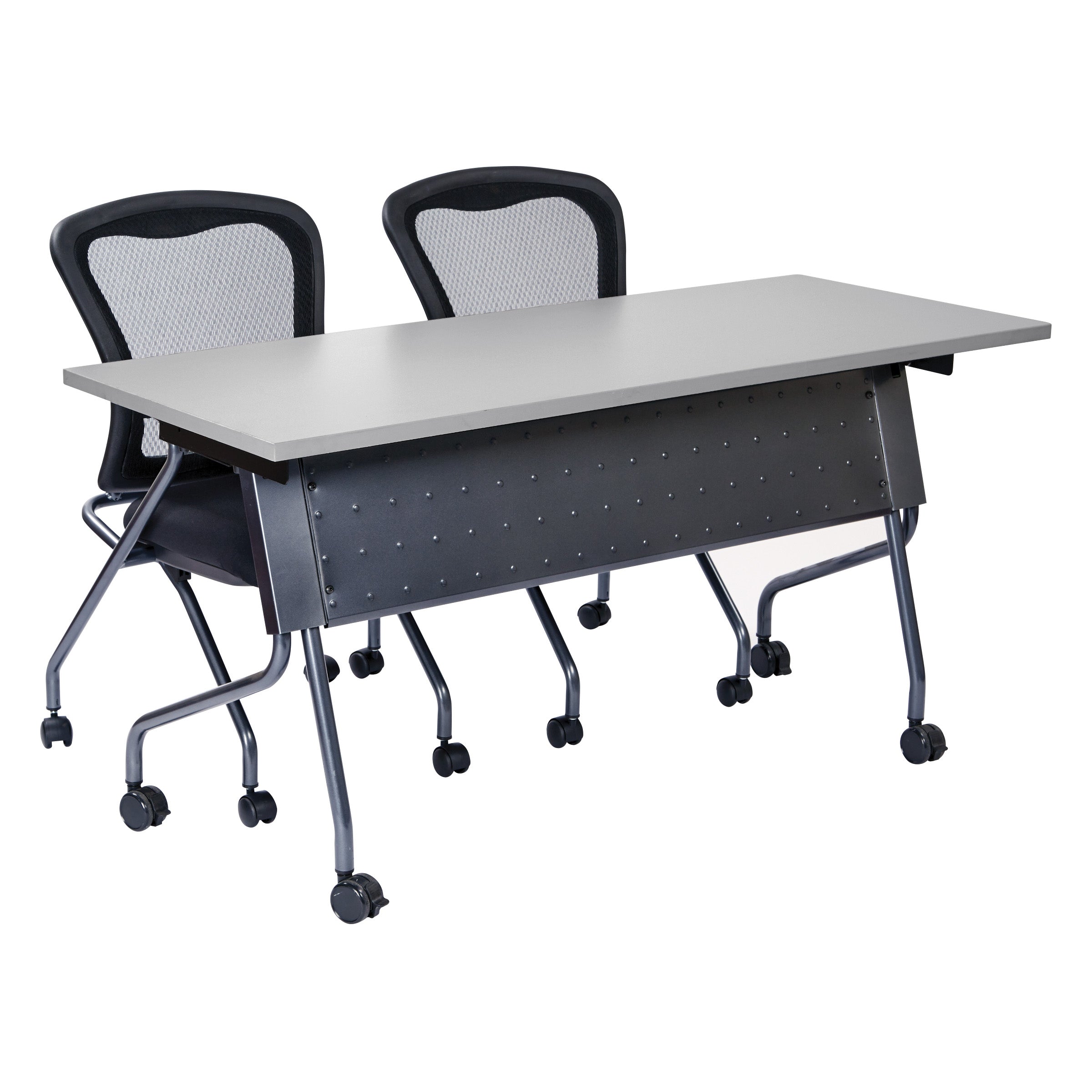 5' Titanium Frame With Grey Top - Grey