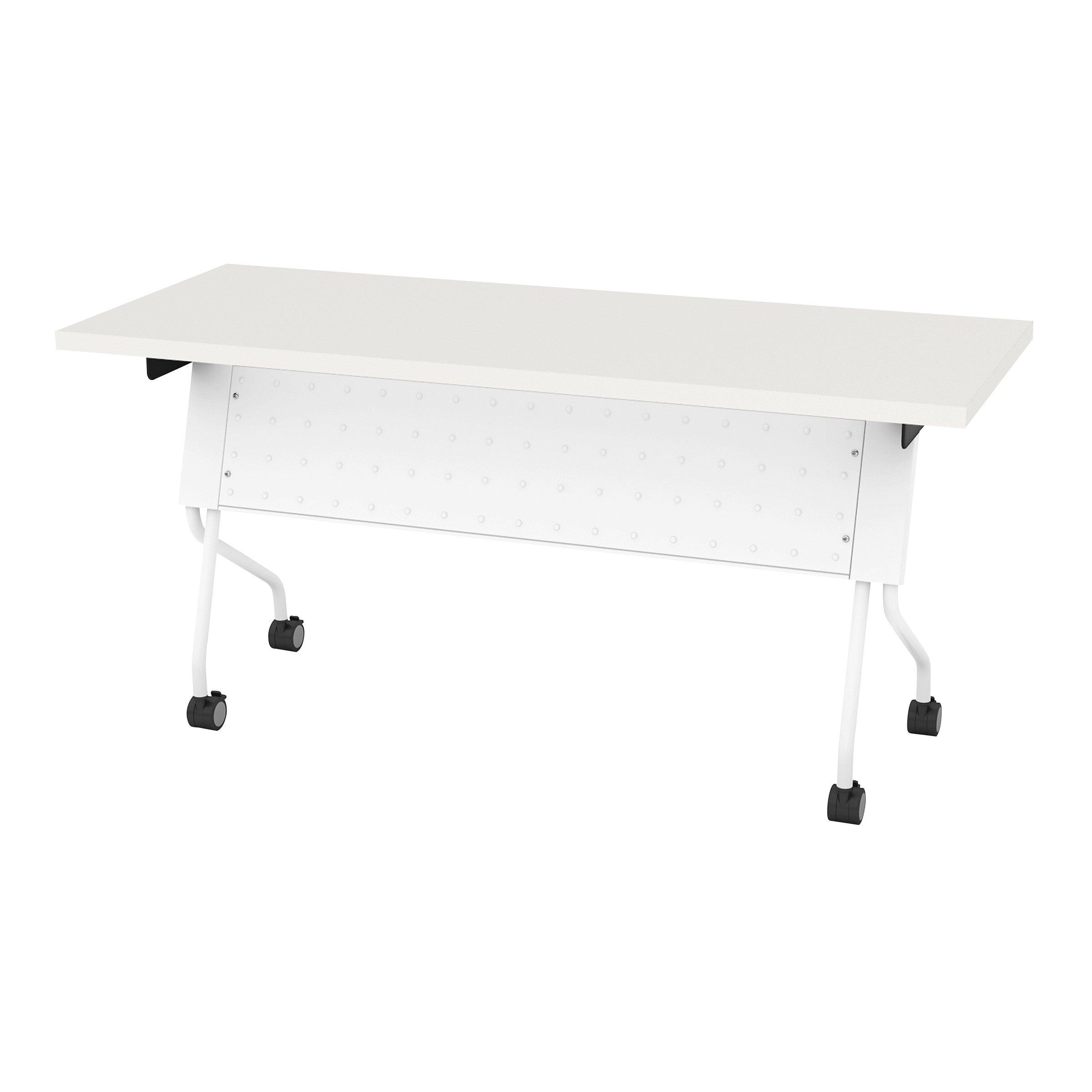 5' White Frame With White Top - White