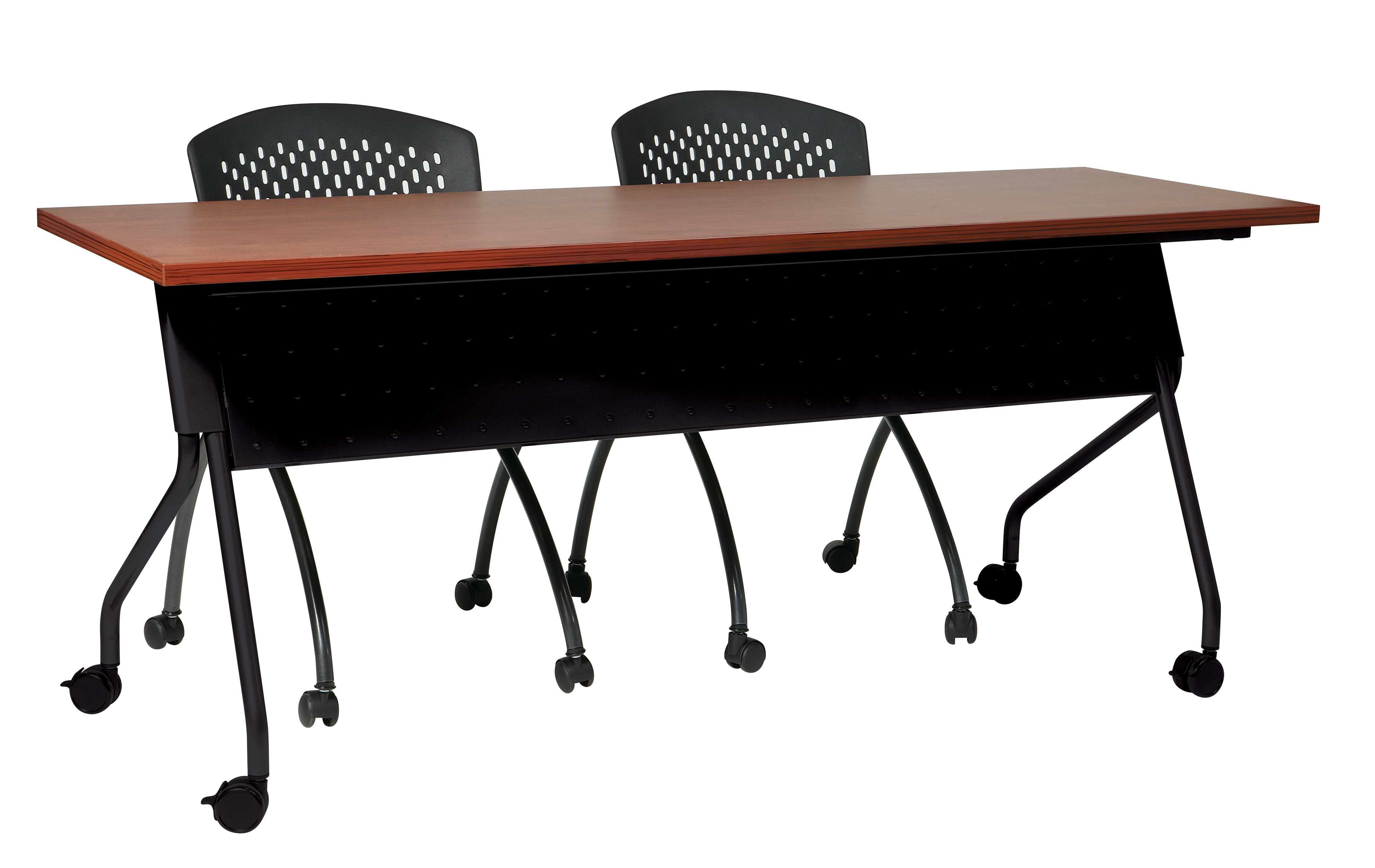 6' Black Frame With Cherry Top - Cherry