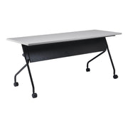 6' Black Frame With Grey Top - Grey