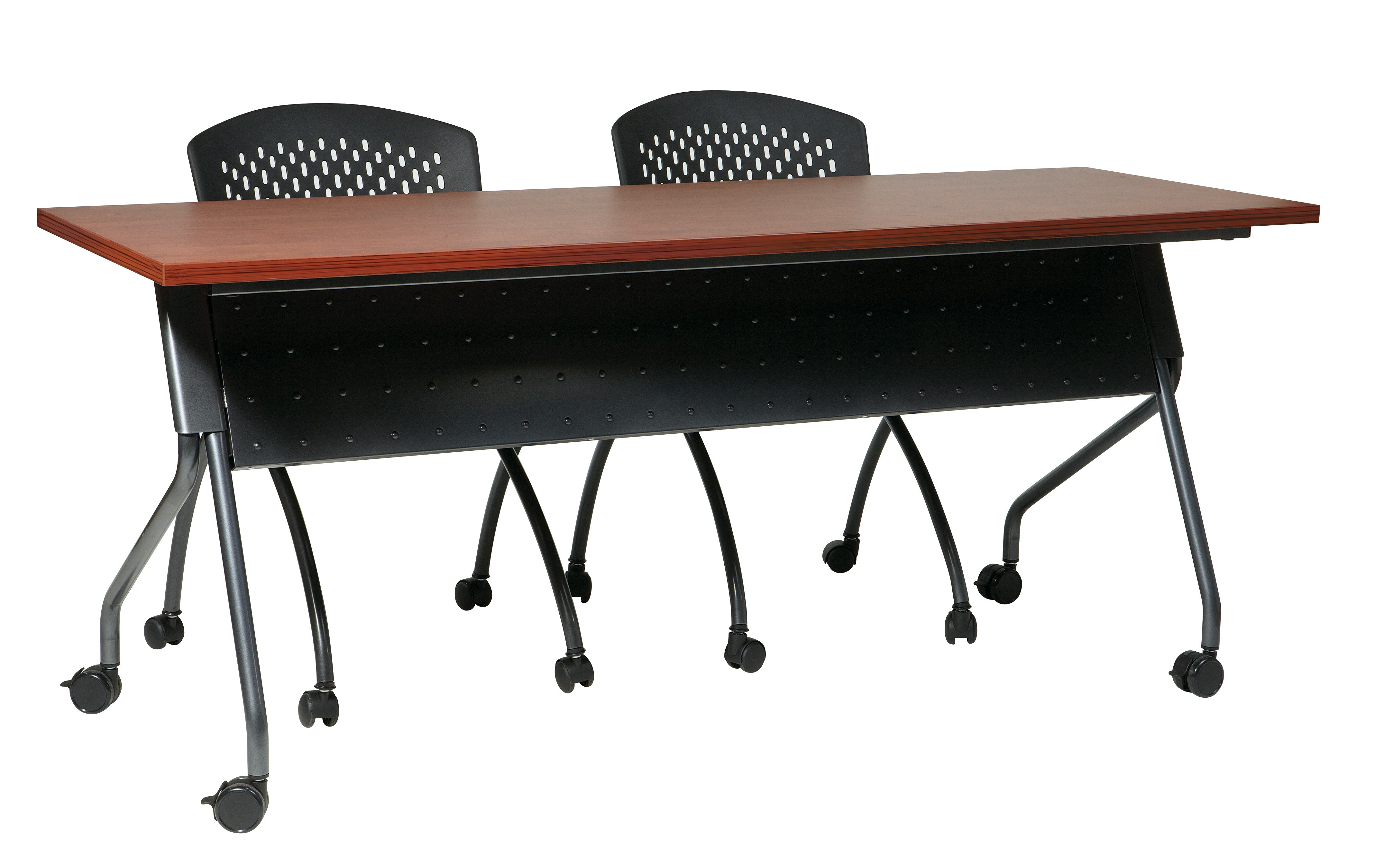 6' Titanium Frame With Cherry Top - Cherry