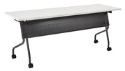 6' Titanium Frame With White Top - White