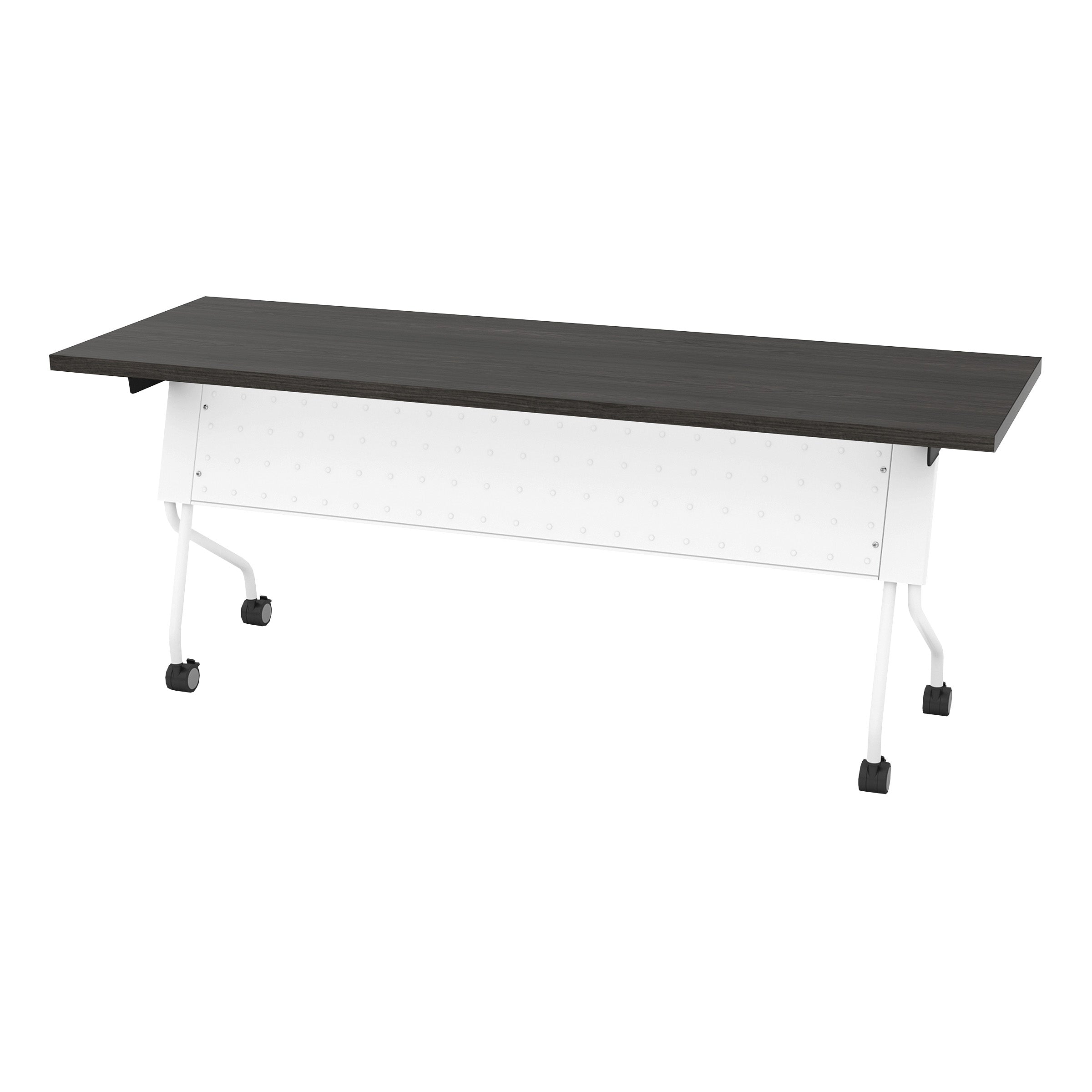 6' White Frame With Slate Grey Top - White/Slate Grey
