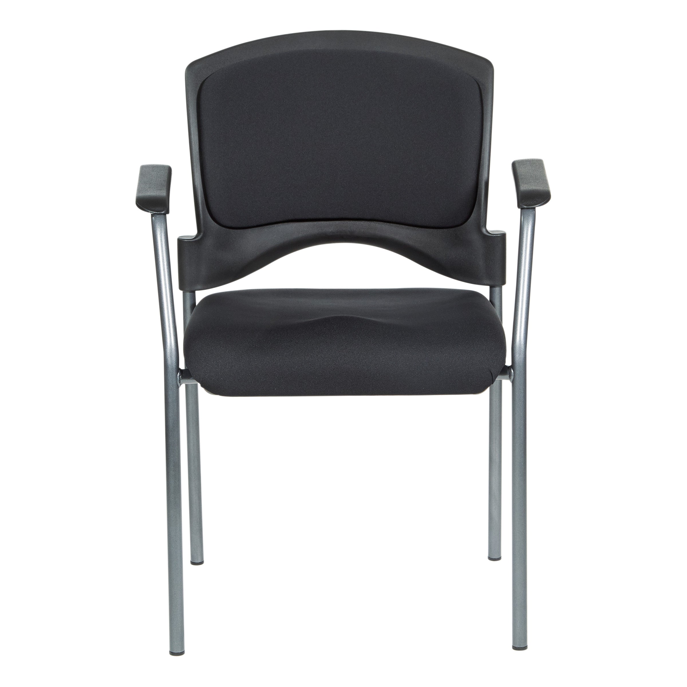 Upholstered Visitor Chair - Coal