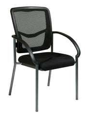 ProGrid® Back Visitors Chair with Arms - Custom C Grade Fabric