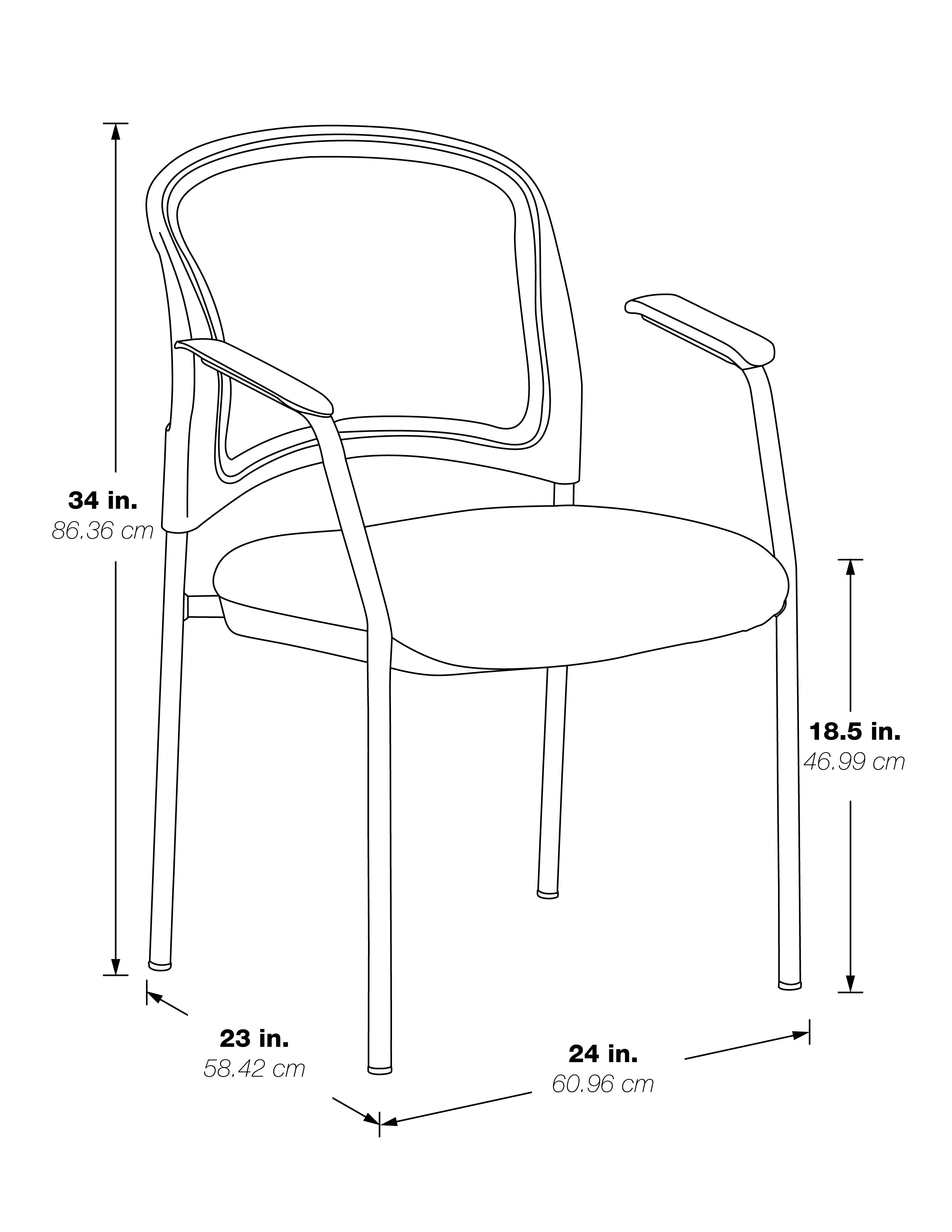 ProGrid Mesh Back Chair - A Grade Fabric
