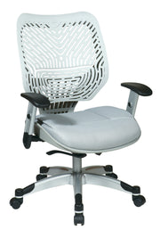 SpaceFlex® Back Managers Chair - Ice/ Shadow