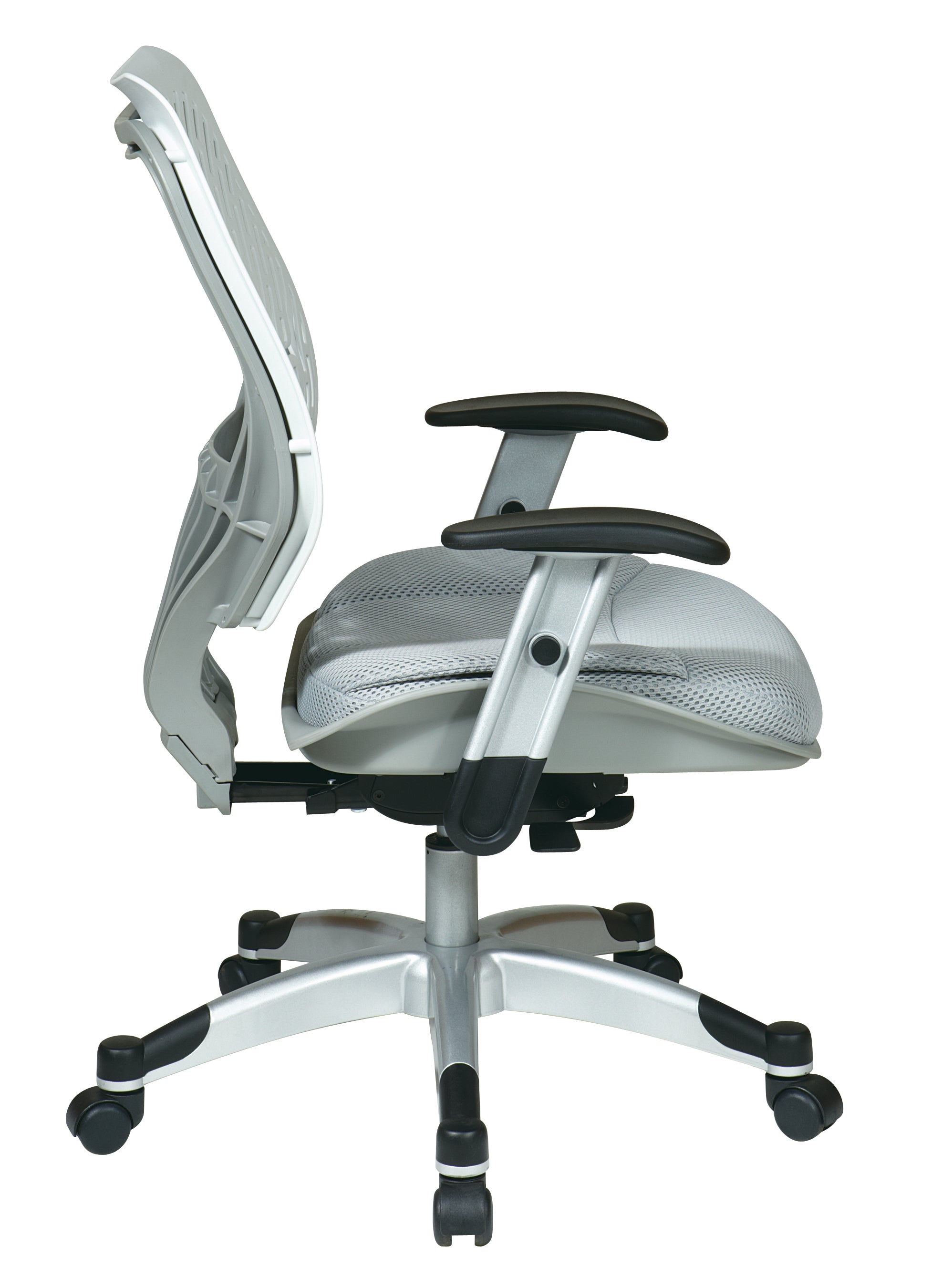 SpaceFlex® Back Managers Chair - Ice/ Shadow