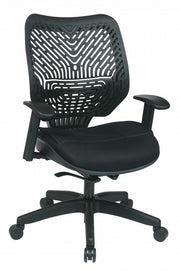 Unique Self Adjusting SpaceFlex® Back Managers Chair - Raven