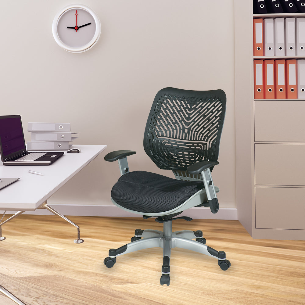 SpaceFlex® Back Managers Chair - Raven