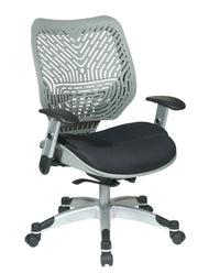 Unique Self Adjusting SpaceFlex® Fog Back Managers Chair - Fox / Raven