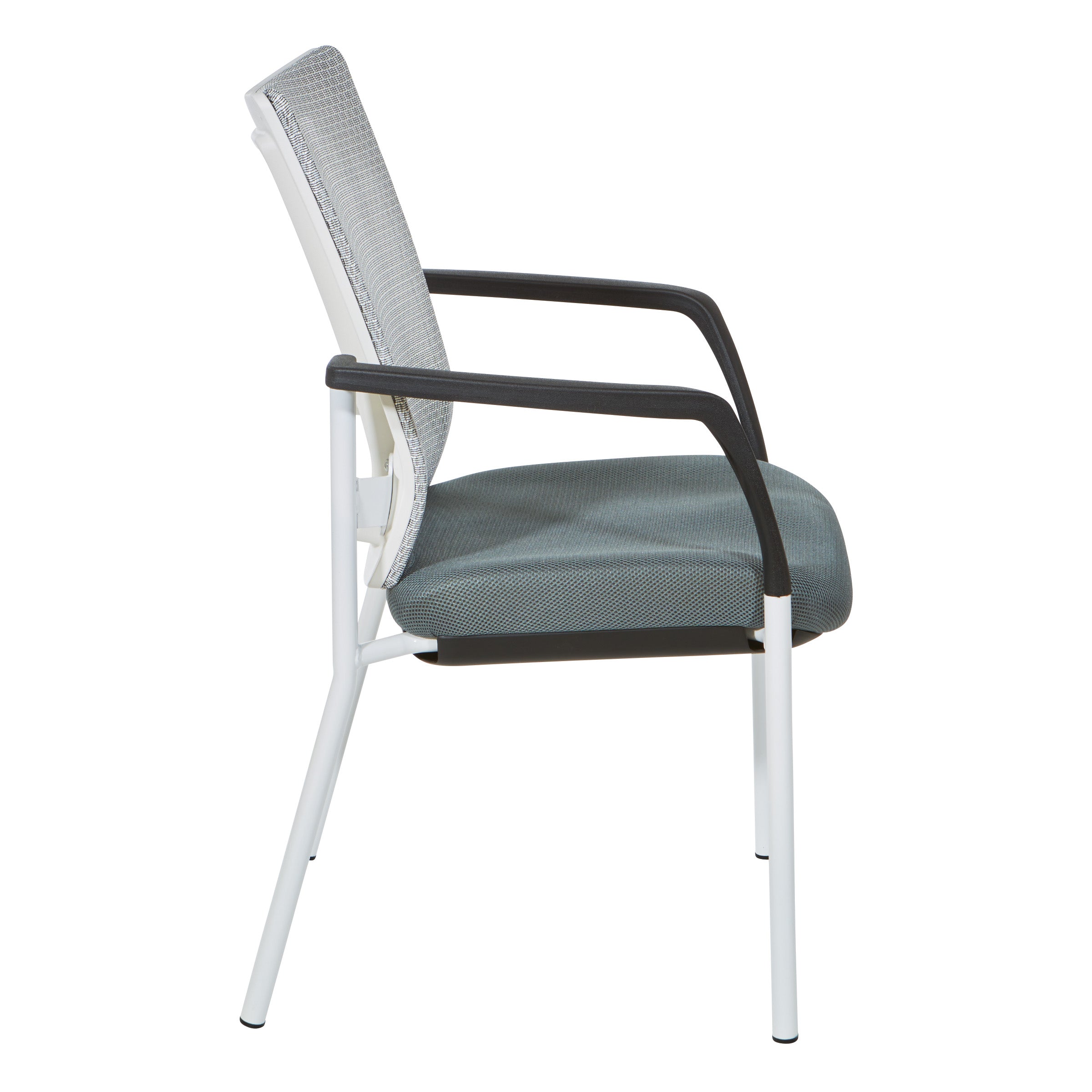 ProGrid® Mesh Back Visitors Chair - White /Grey