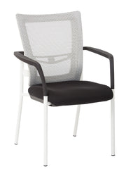 ProGrid® Mesh Back Visitors Chair - White / Black