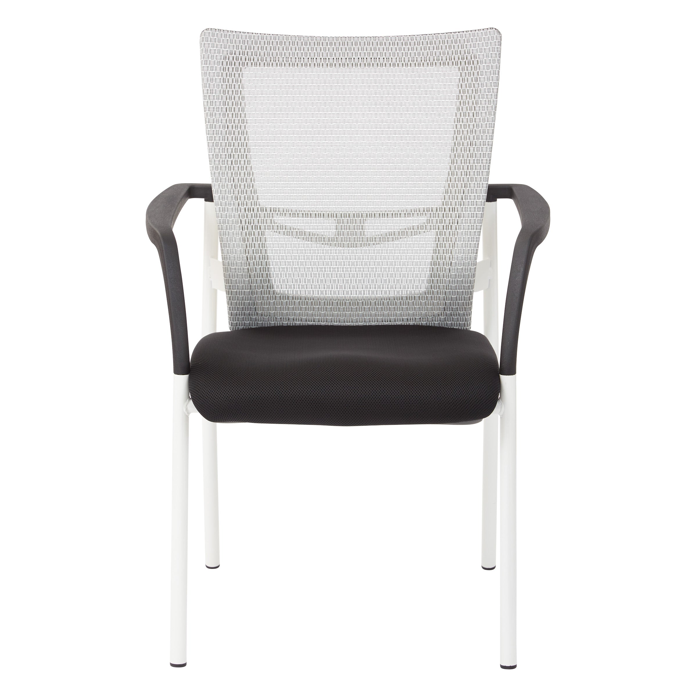 ProGrid® Mesh Back Visitors Chair - White / Black