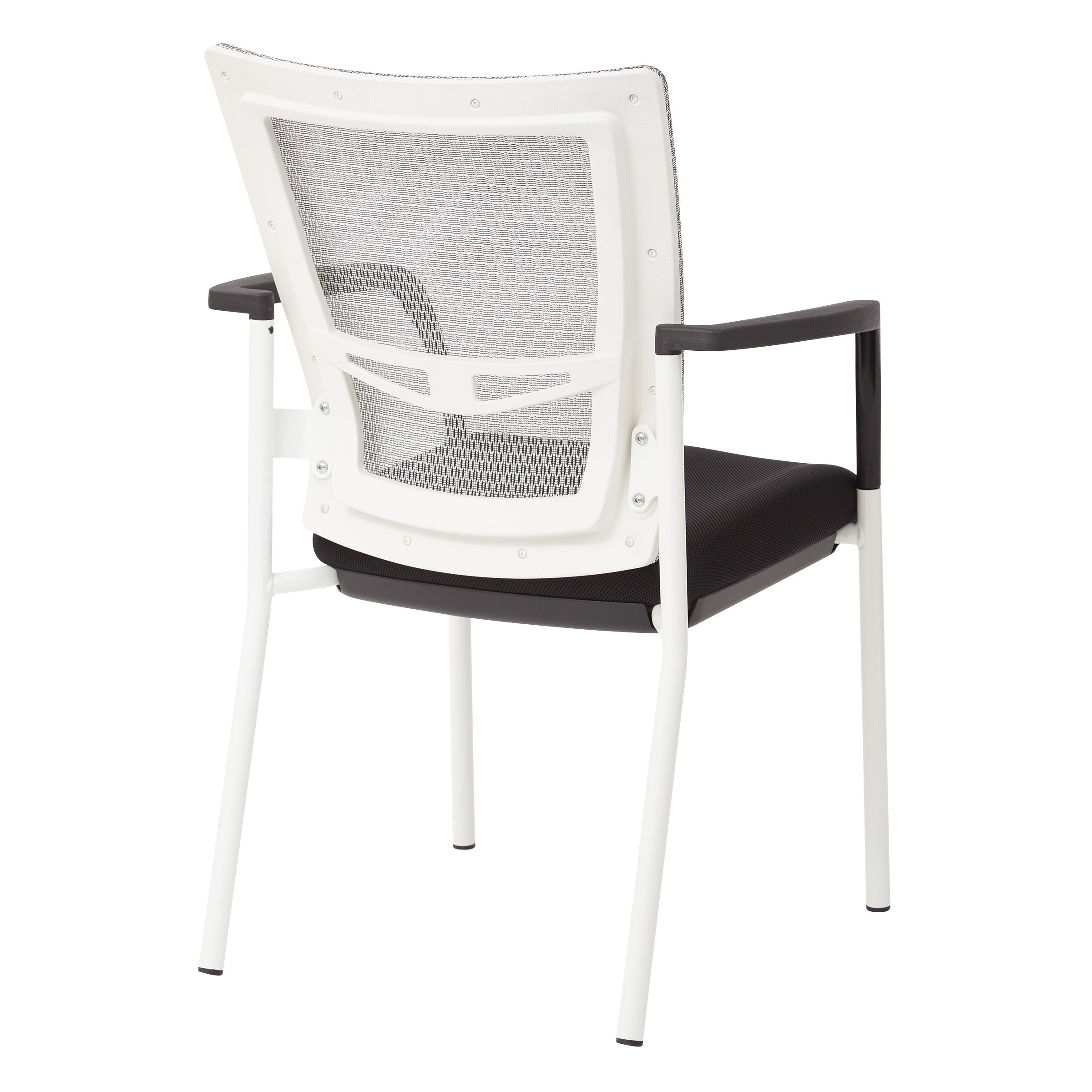 ProGrid® Mesh Back Visitors Chair - White / Black