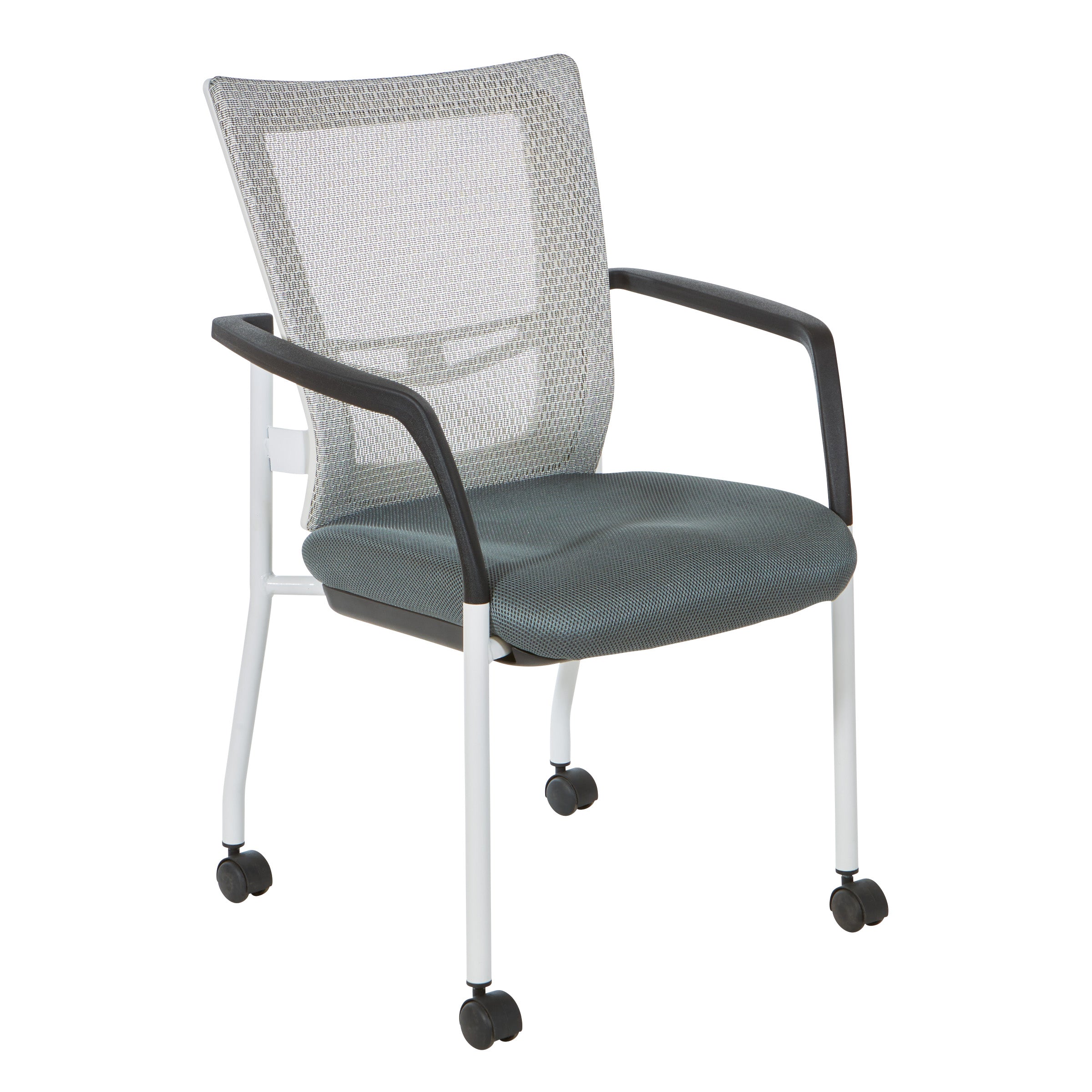 ProGrid® Mesh Back Visitors Chair - White/Grey