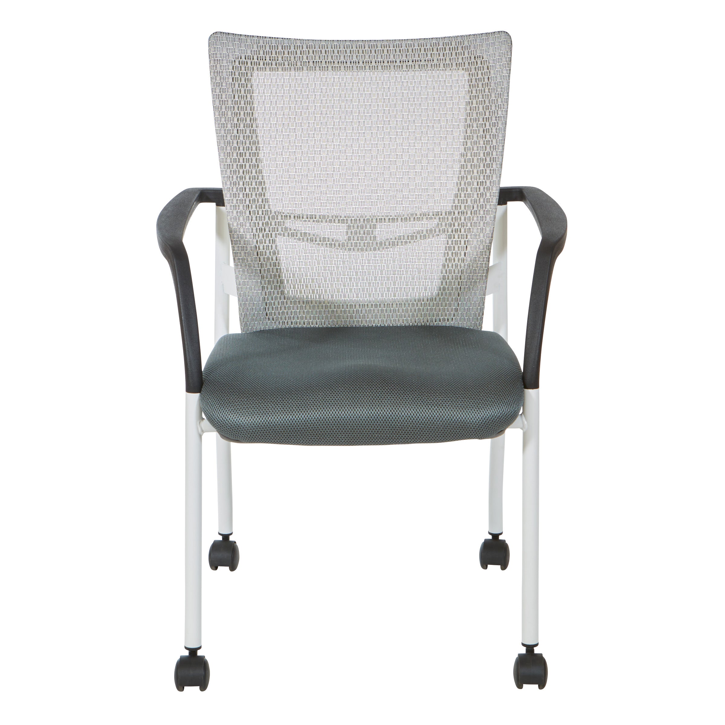 ProGrid® Mesh Back Visitors Chair - White/Grey