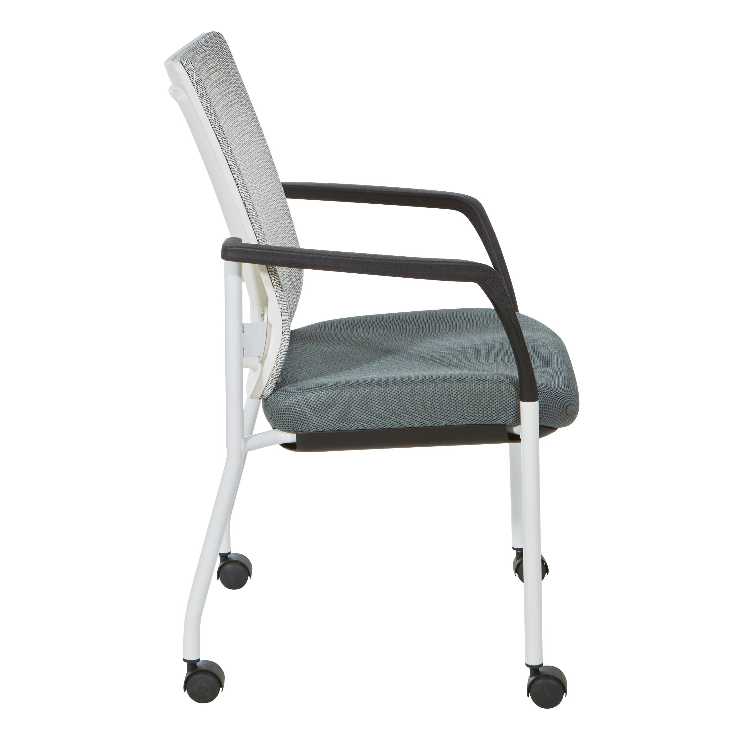ProGrid® Mesh Back Visitors Chair - White/Grey