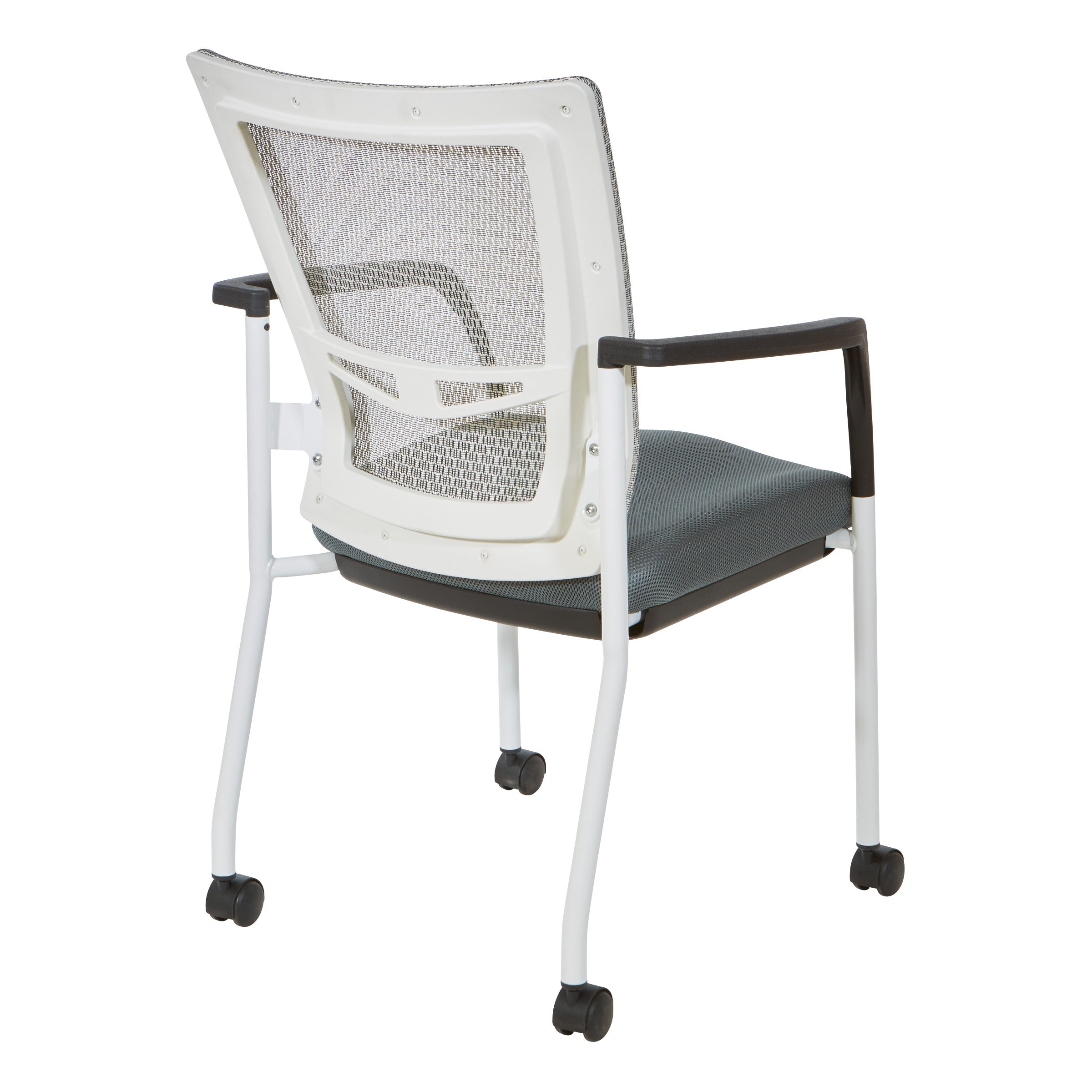 ProGrid® Mesh Back Visitors Chair - White/Grey