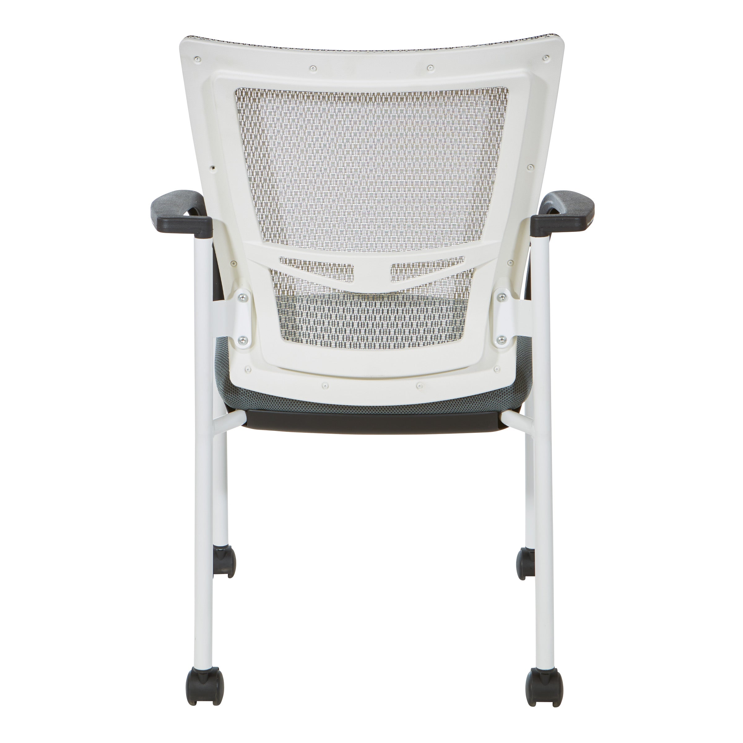 ProGrid® Mesh Back Visitors Chair - White/Grey