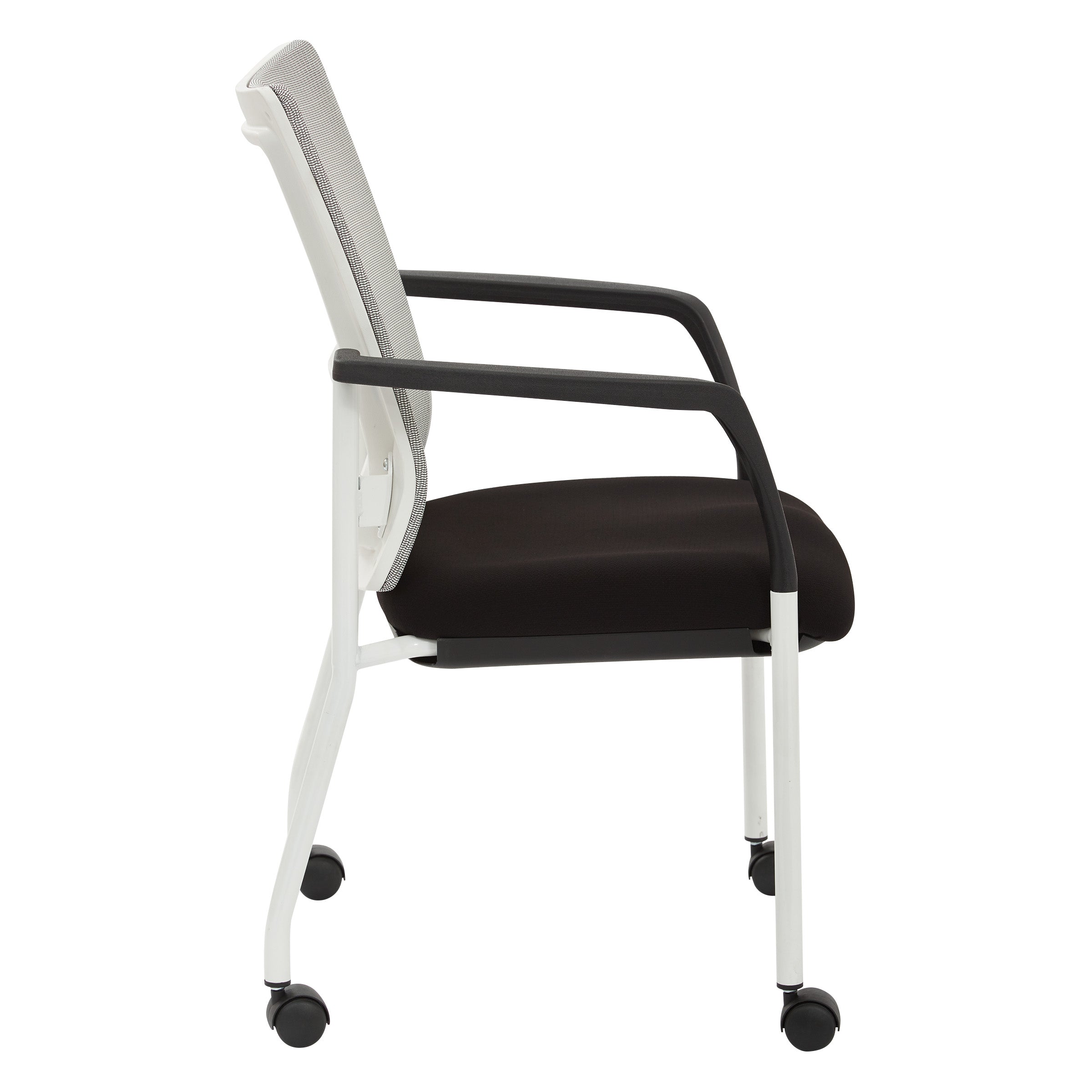 ProGrid® Mesh Back Visitors Chair - White/Black