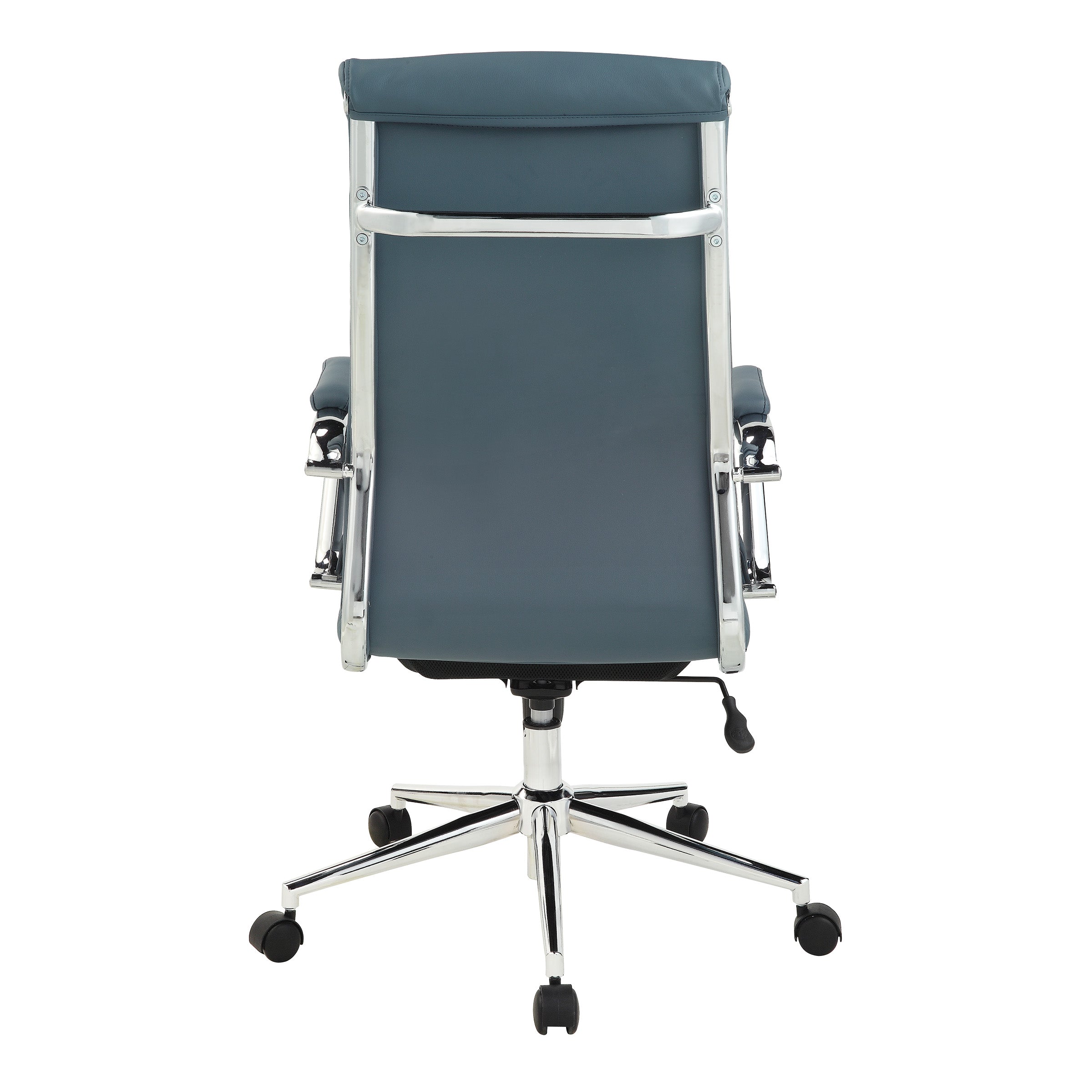 High Bk Silver Ion Technology Fabric Chair - Dillon Blue