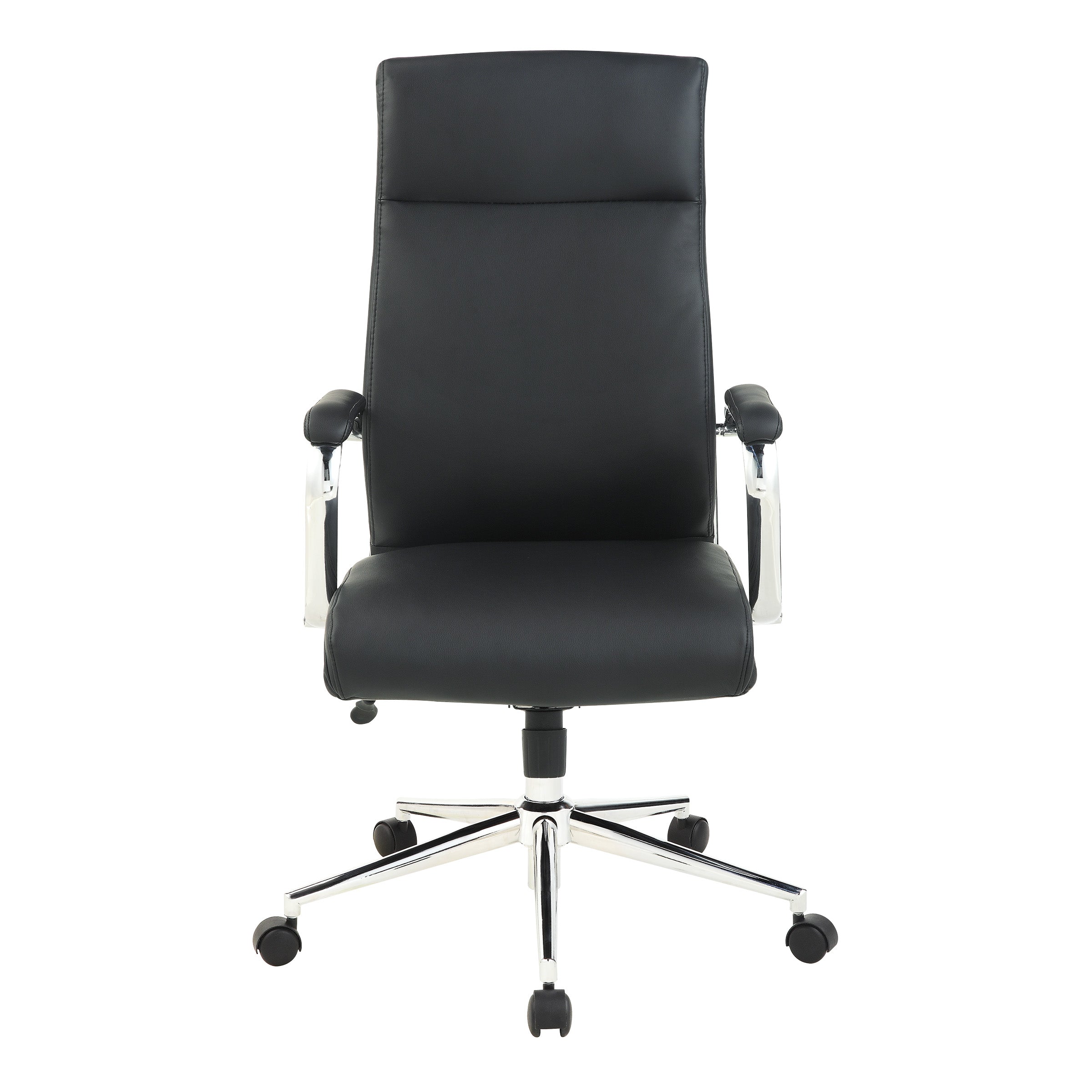 High Bk Silver Ion Technology Fabric Chair - Dillon Black