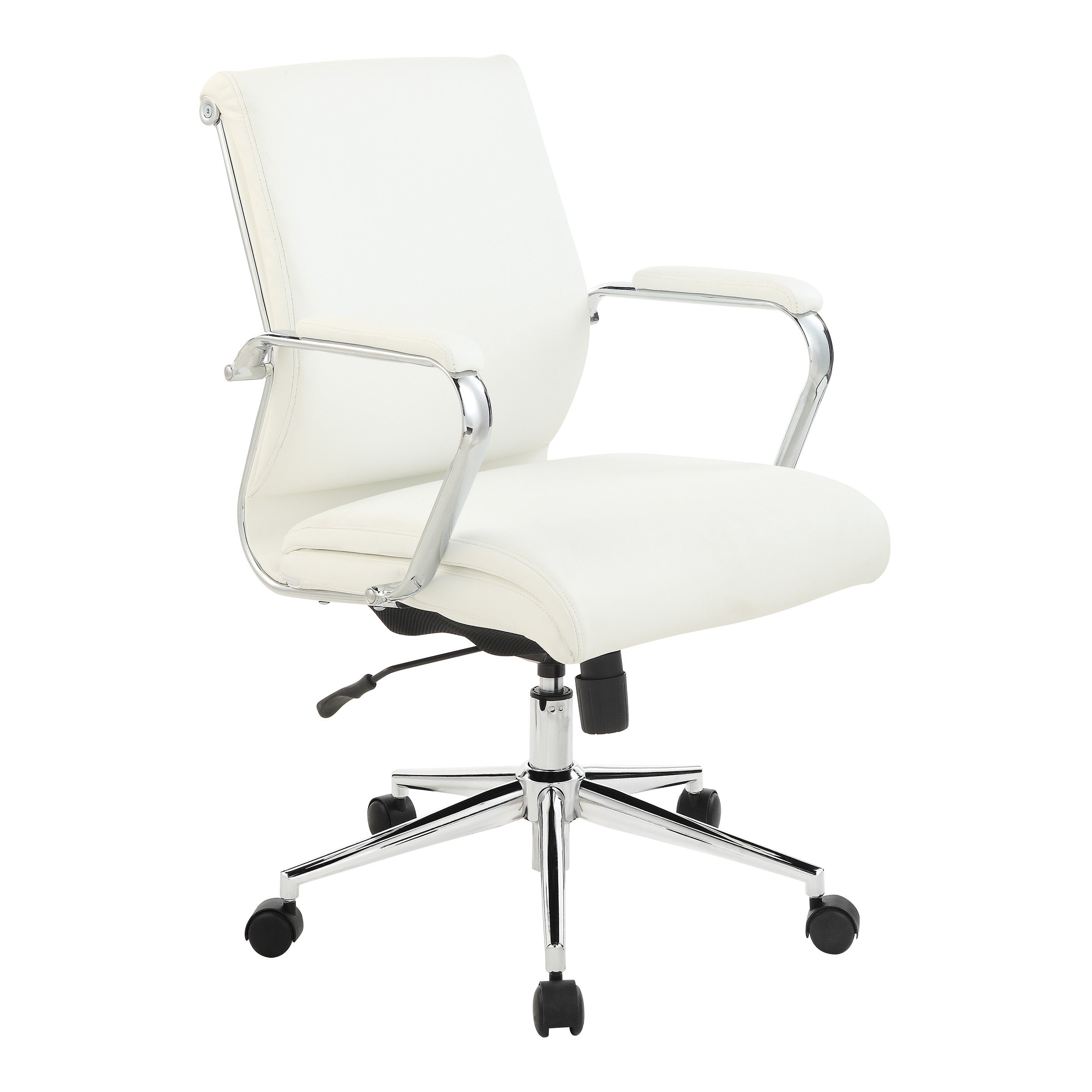 Mid Bk Silver Ion Technology Fabric Chair - Dillon Snow
