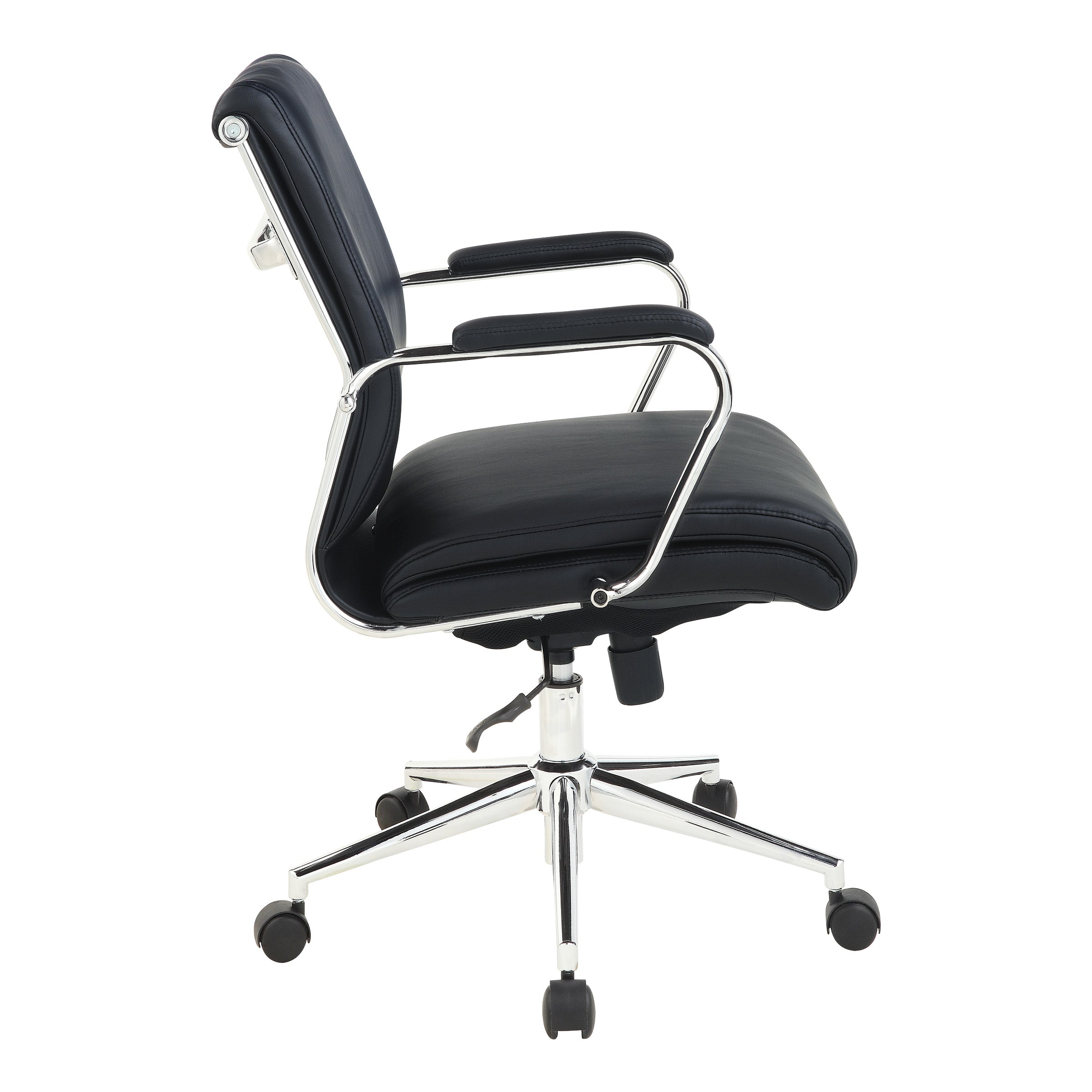 Mid Bk Silver Ion Technology Fabric Chair - Dillon Steel