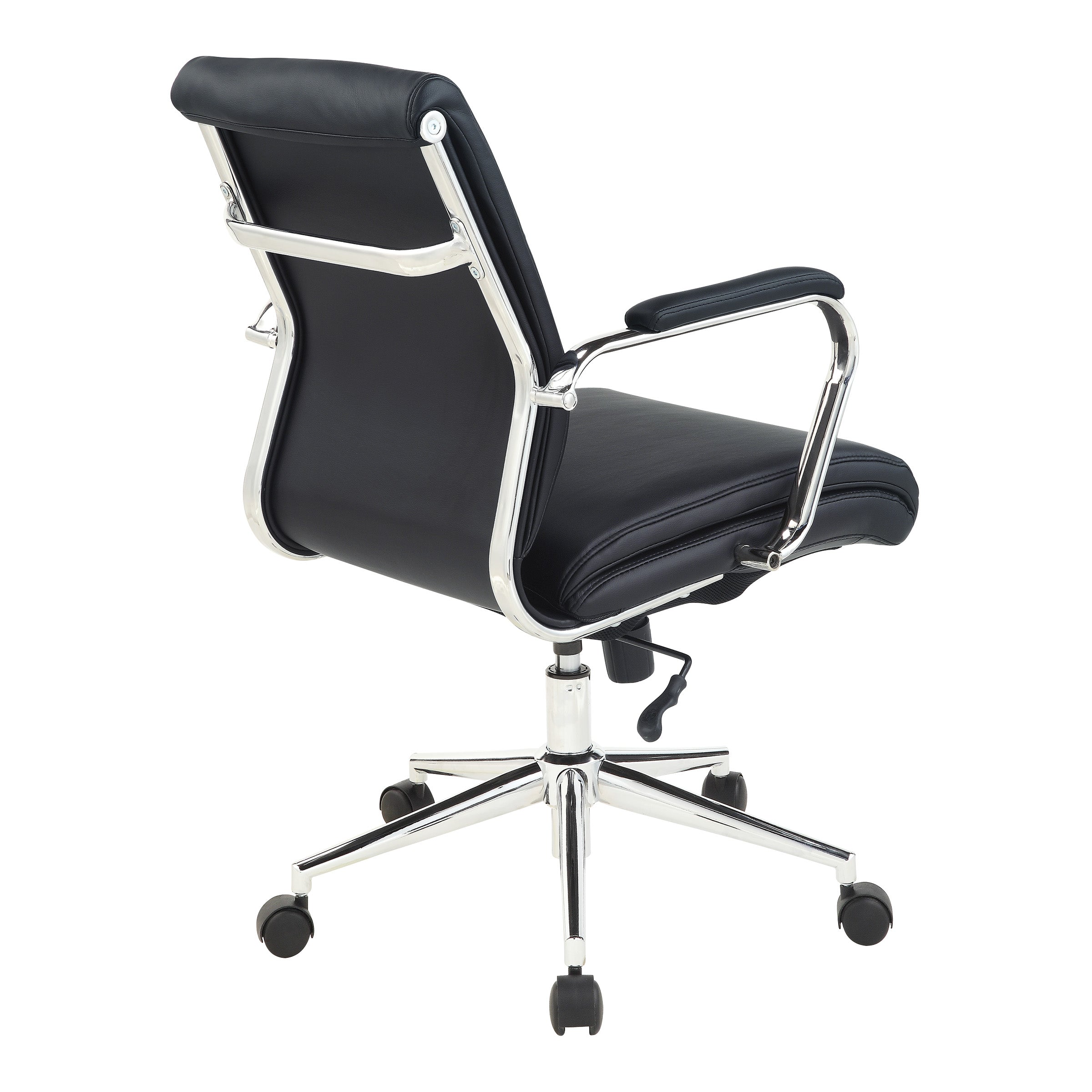 Mid Bk Silver Ion Technology Fabric Chair - Dillon Steel