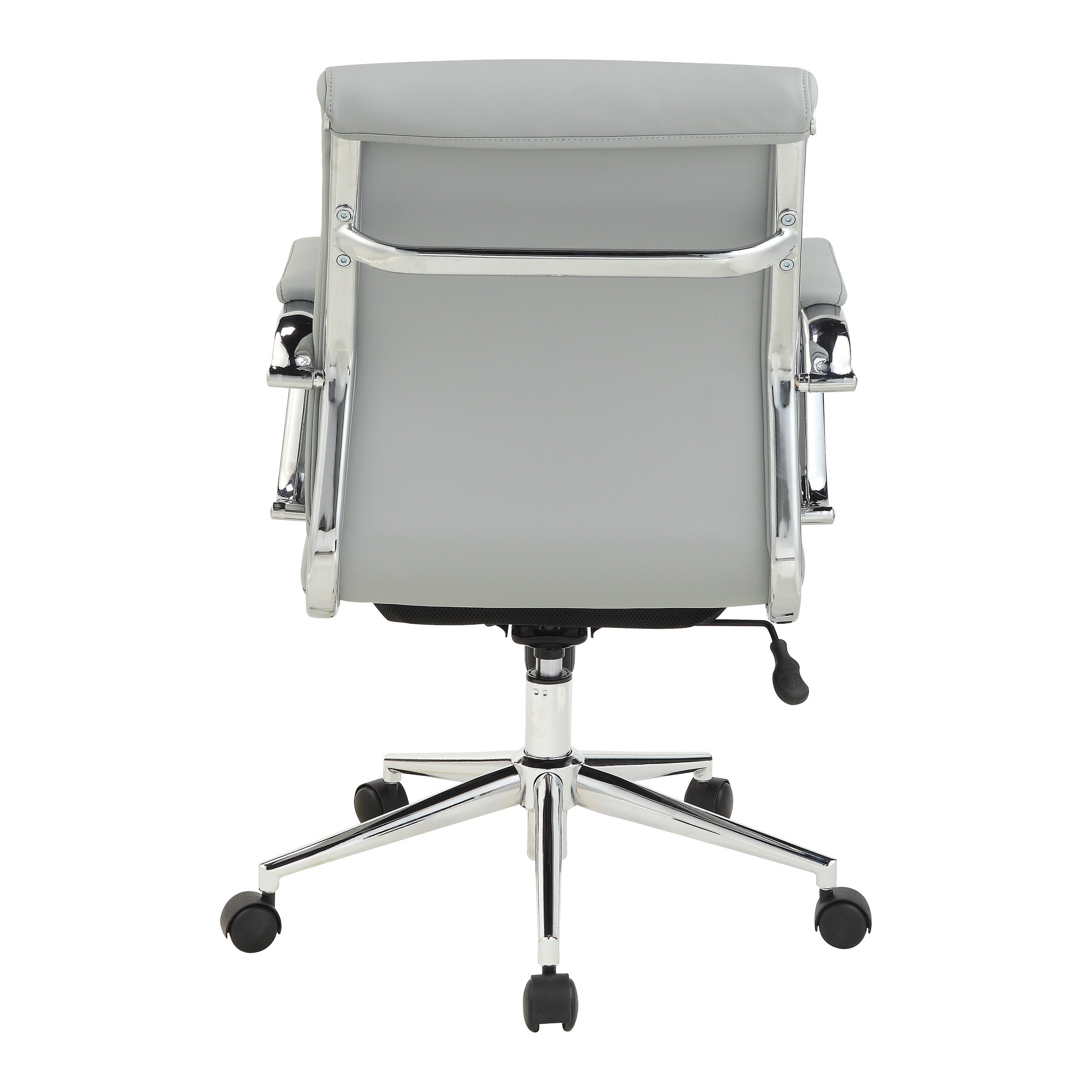 Mid Bk Silver Ion Technology Fabric Chair - Dillon Black