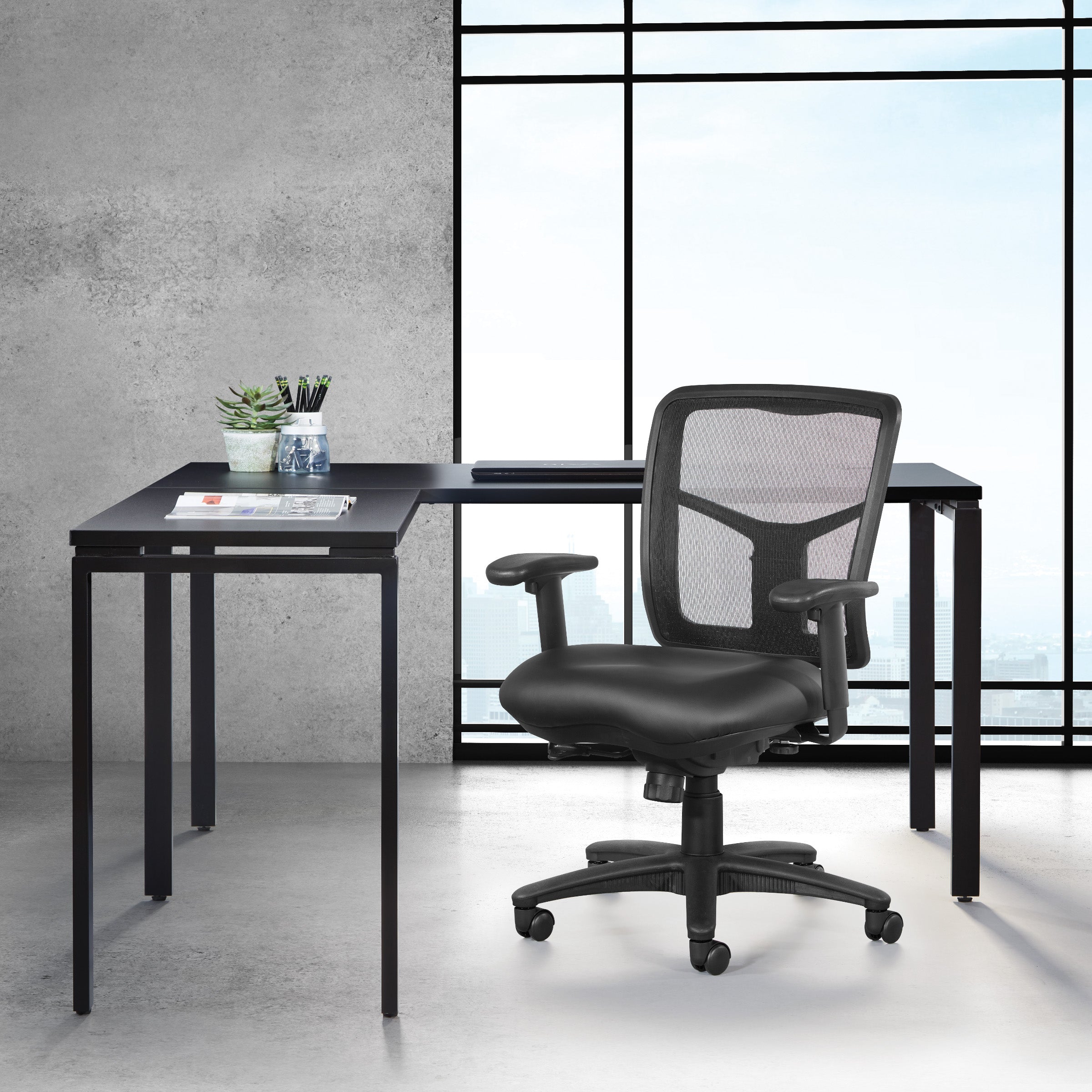 ProGrid® Mesh Back Manager's Chair - Black