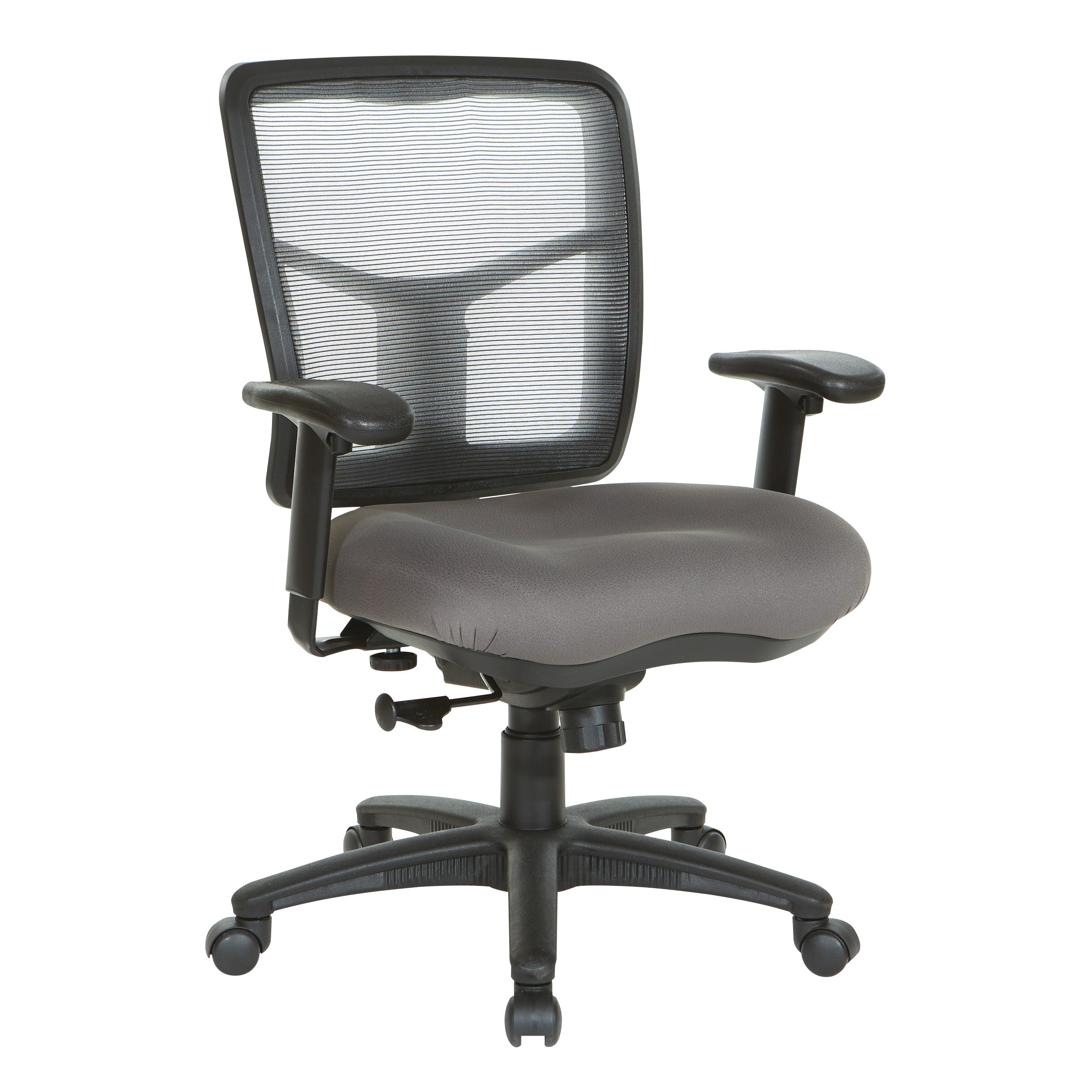 Grey Air Mist Mesh Back Chair - Grey