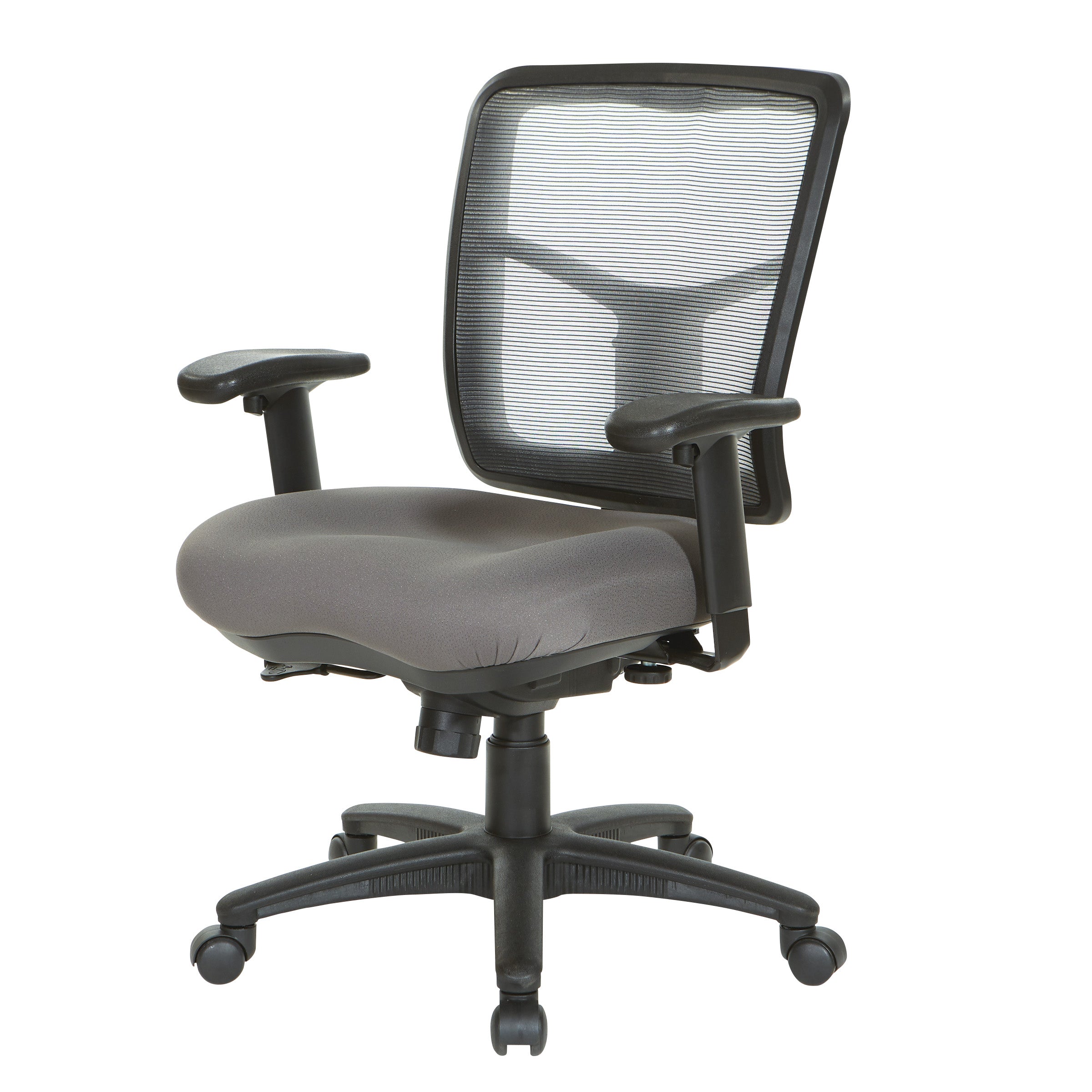 Grey Air Mist Mesh Back Chair - Grey
