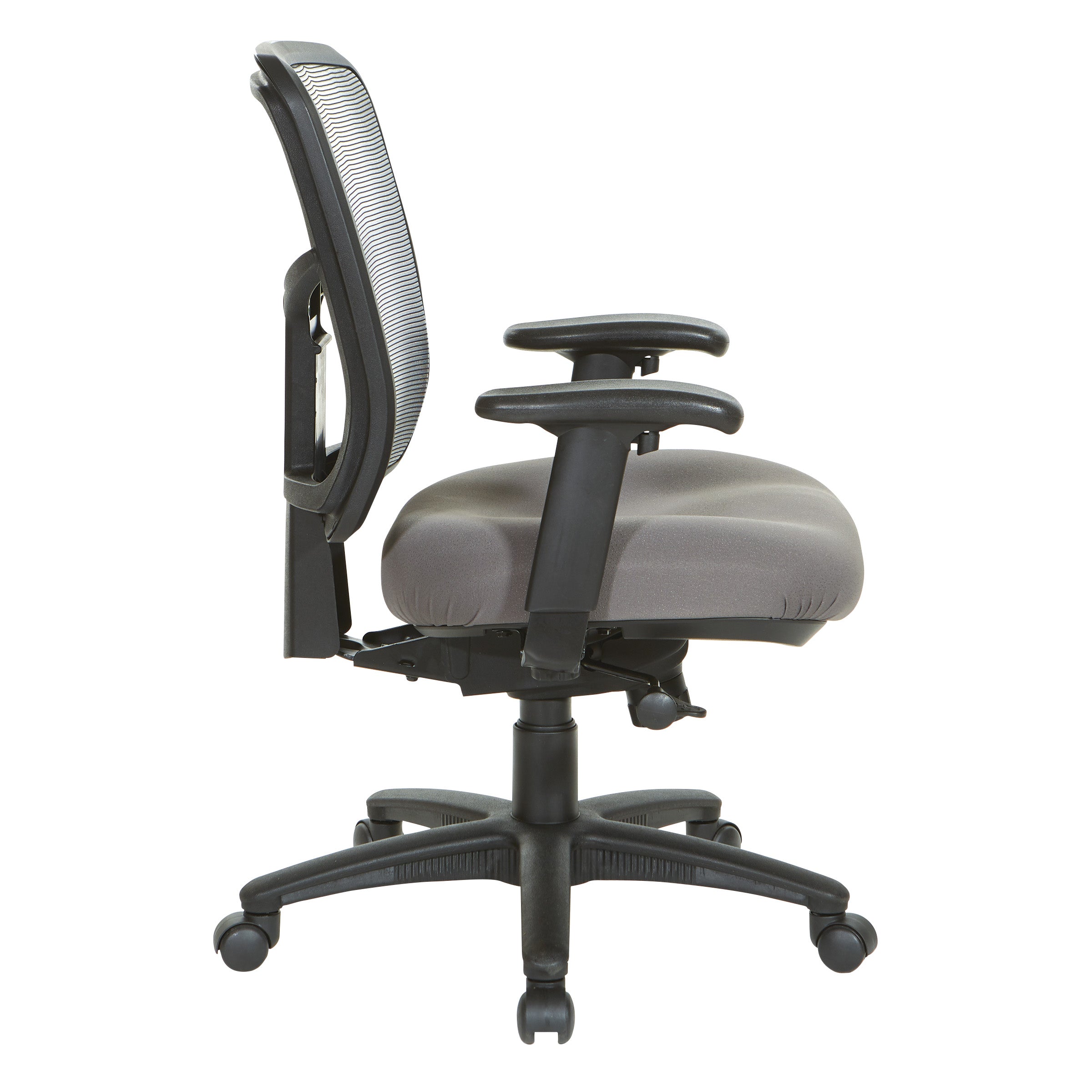 Grey Air Mist Mesh Back Chair - Grey