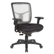 White Air Mist Mesh Back Chair - White