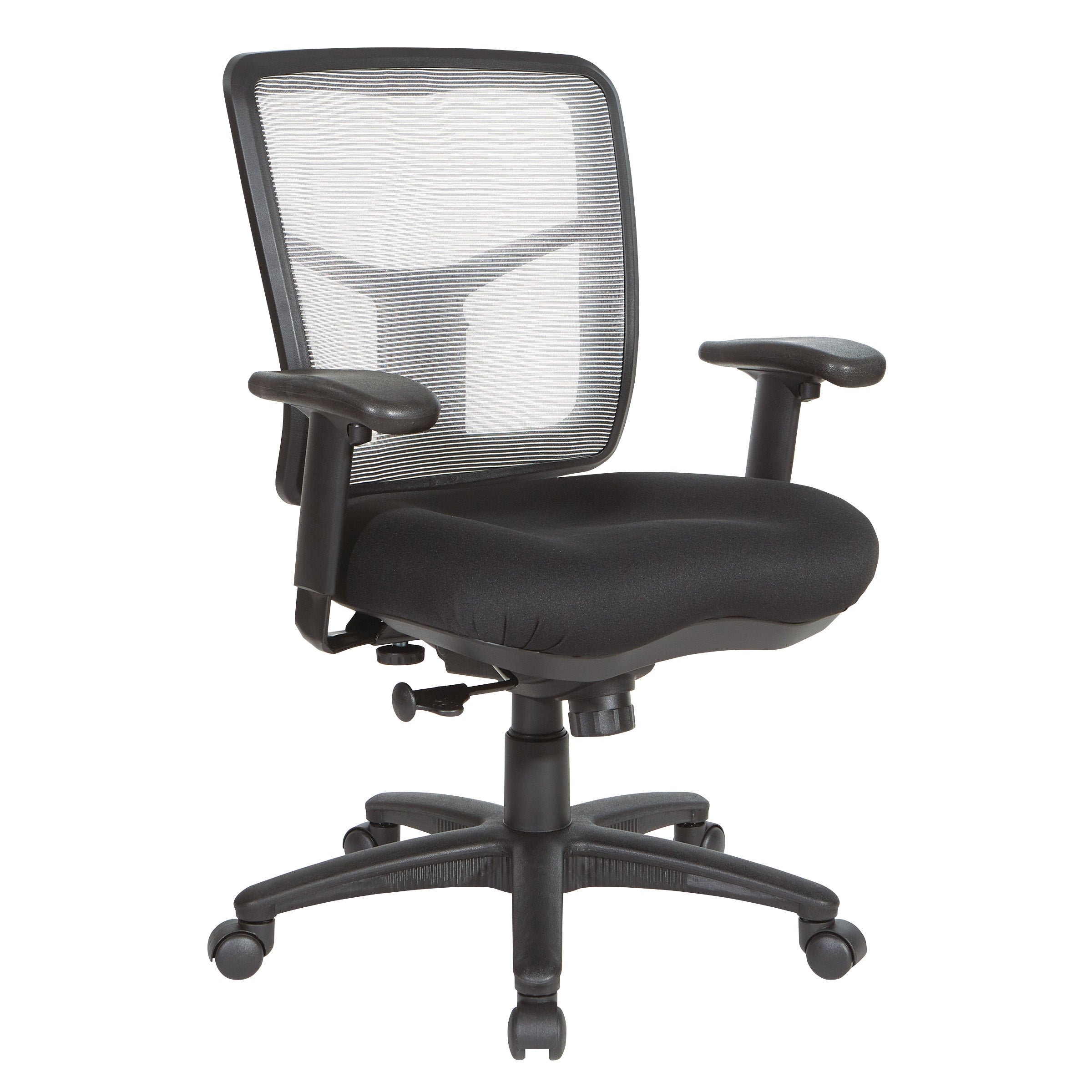 White Air Mist Mesh Back Chair - White