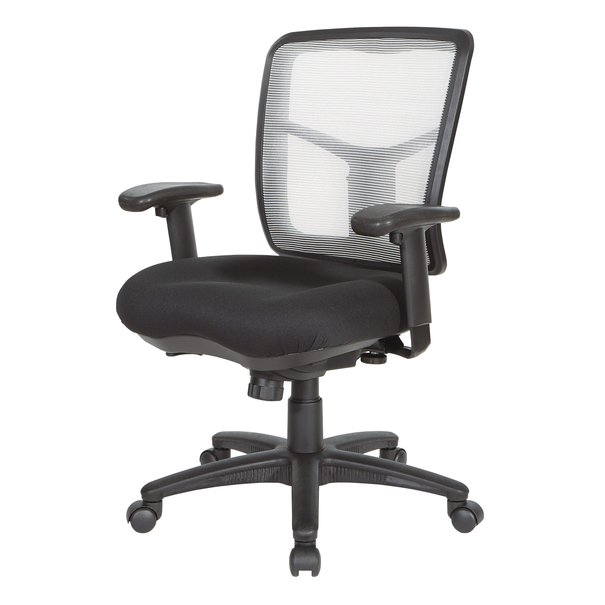 White Air Mist Mesh Back Chair - White