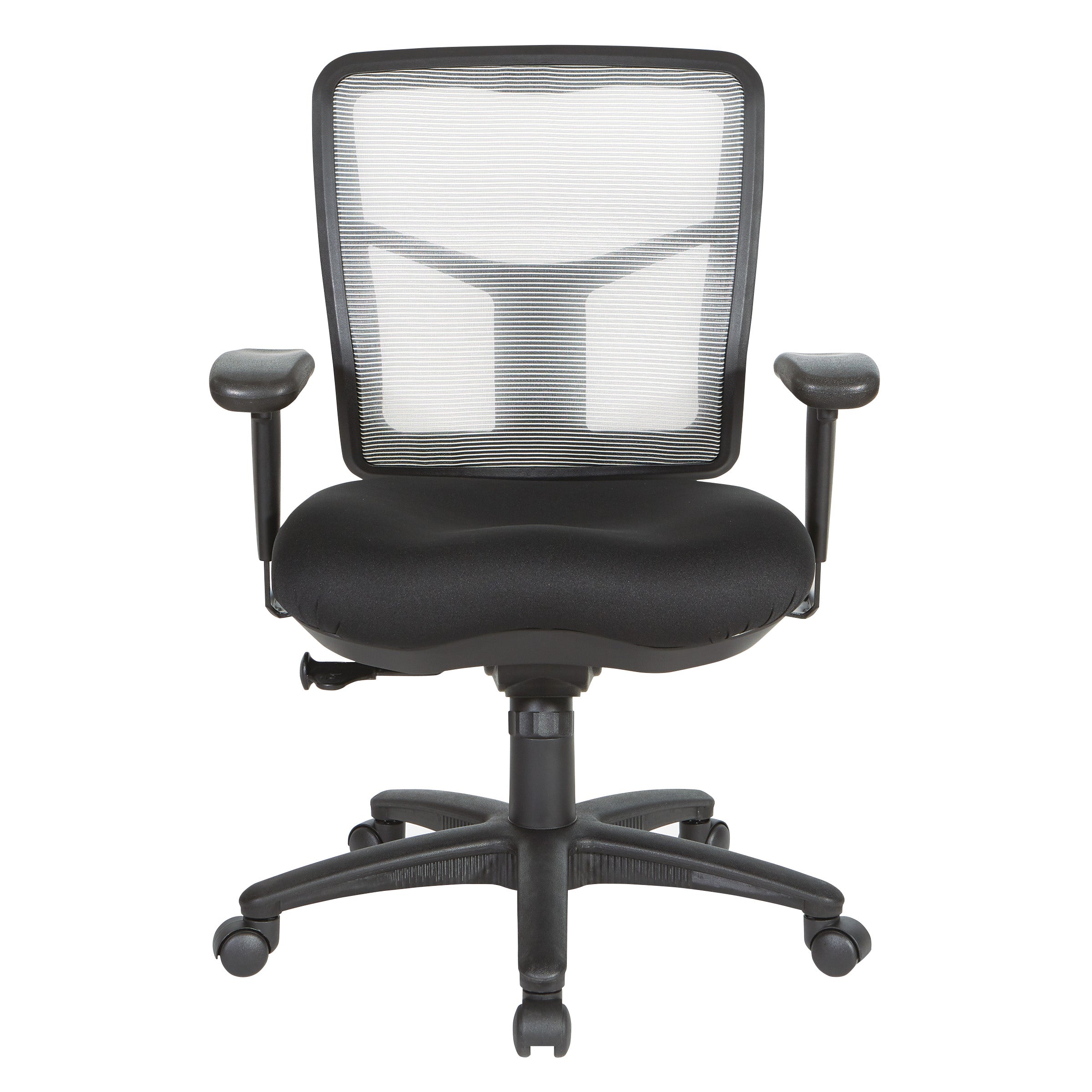 White Air Mist Mesh Back Chair - White