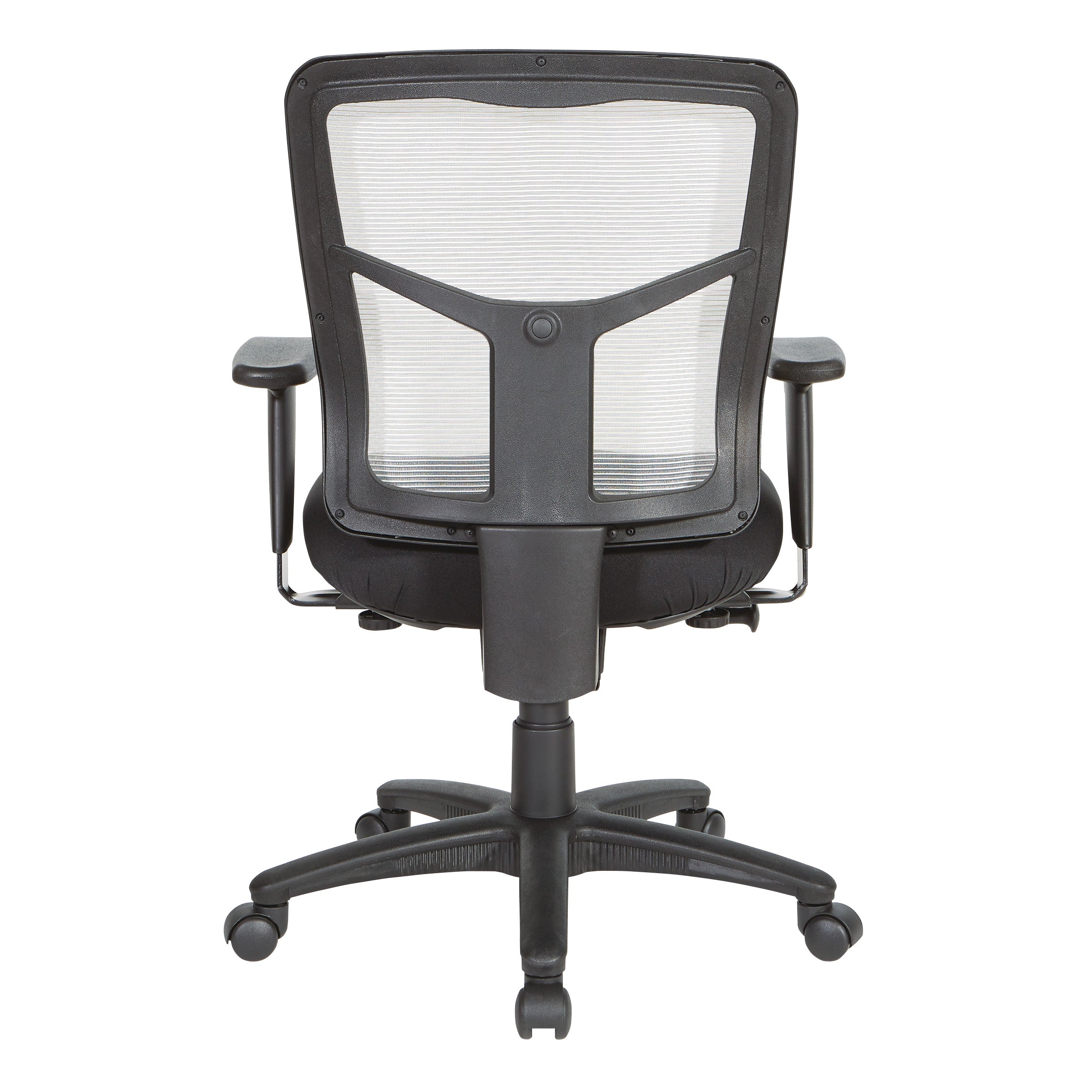 White Air Mist Mesh Back Chair - White