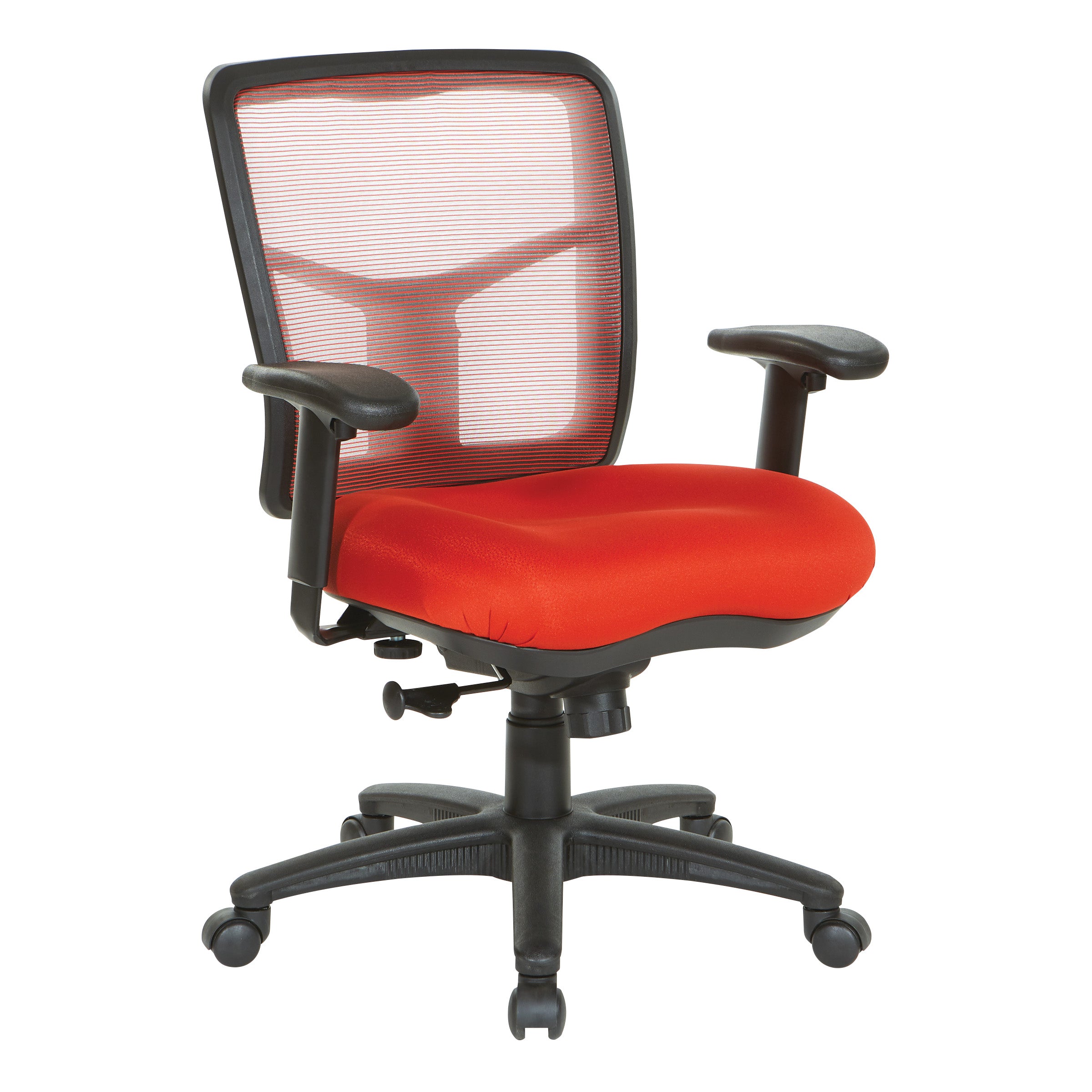 Red Air Mist Mesh Back Chair - Red