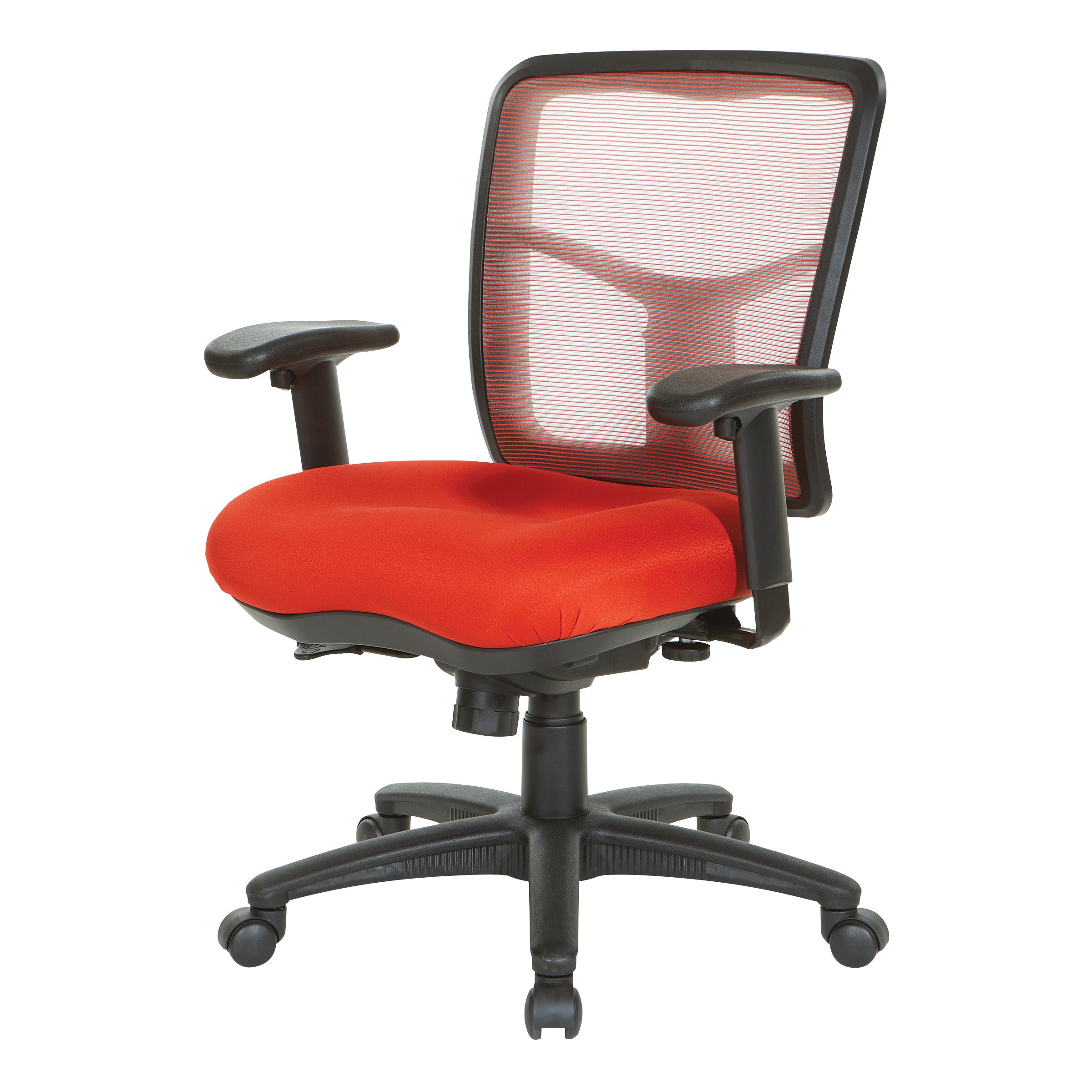 Red Air Mist Mesh Back Chair - Red