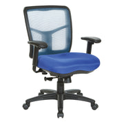 Blue Air Mist Mesh Back Chair - Blue